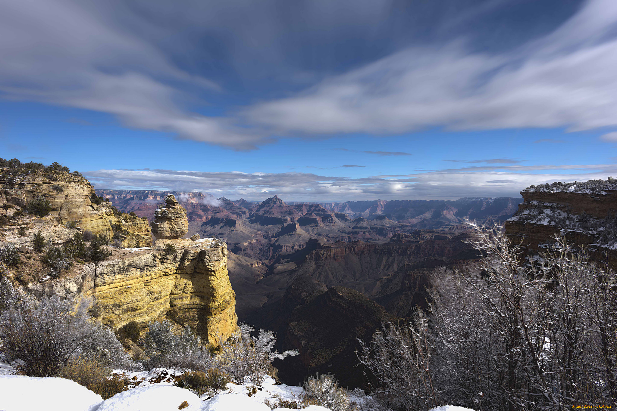 природа, горы, небо