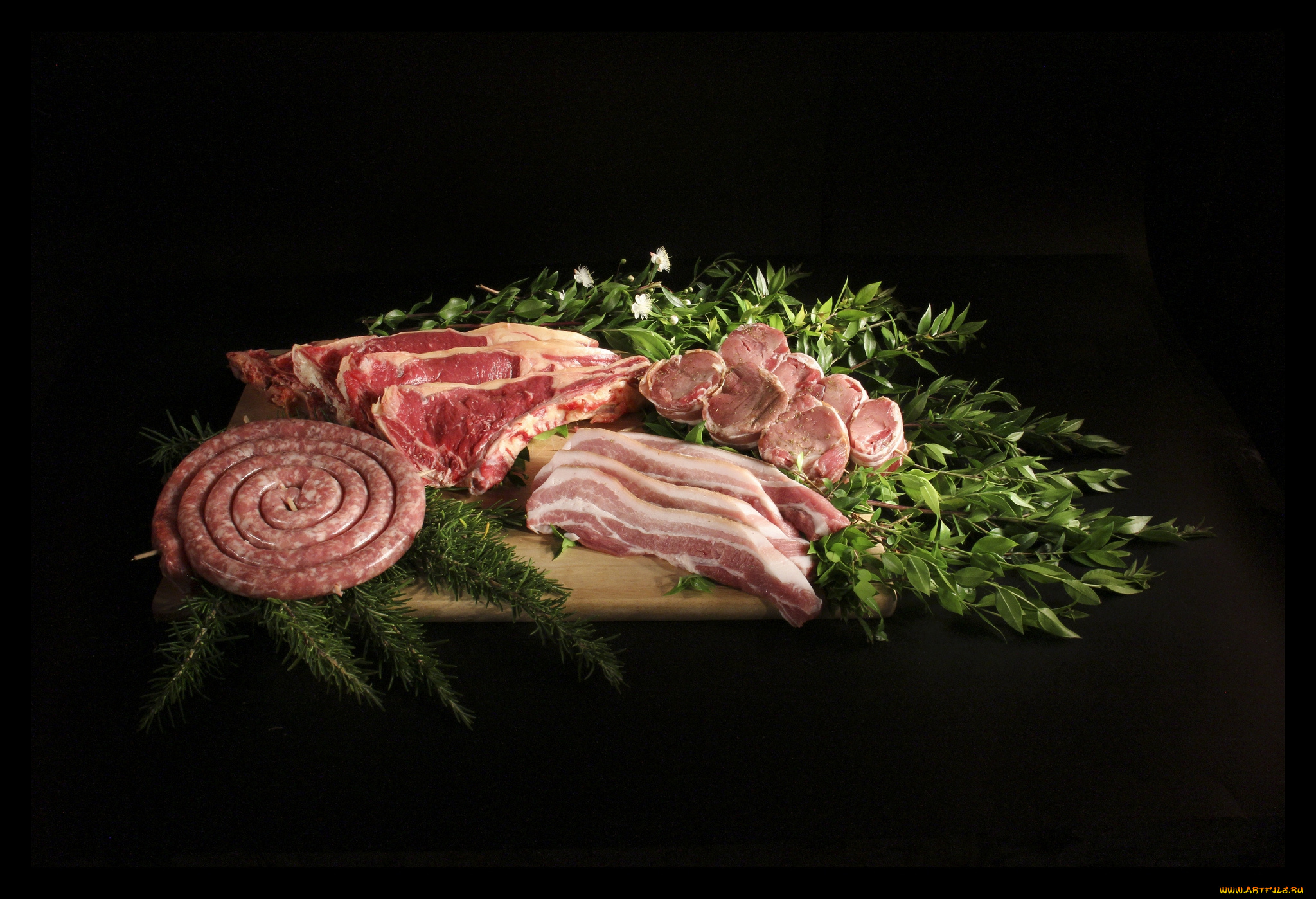еда, мясные, блюда, колбасы, мясо