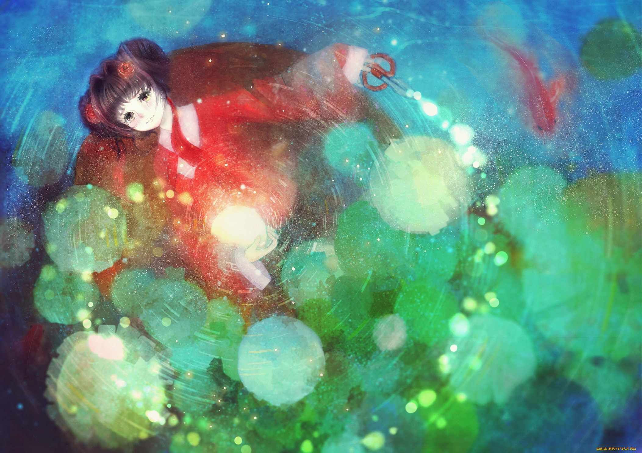 аниме, unknown, , другое, девушка, арт