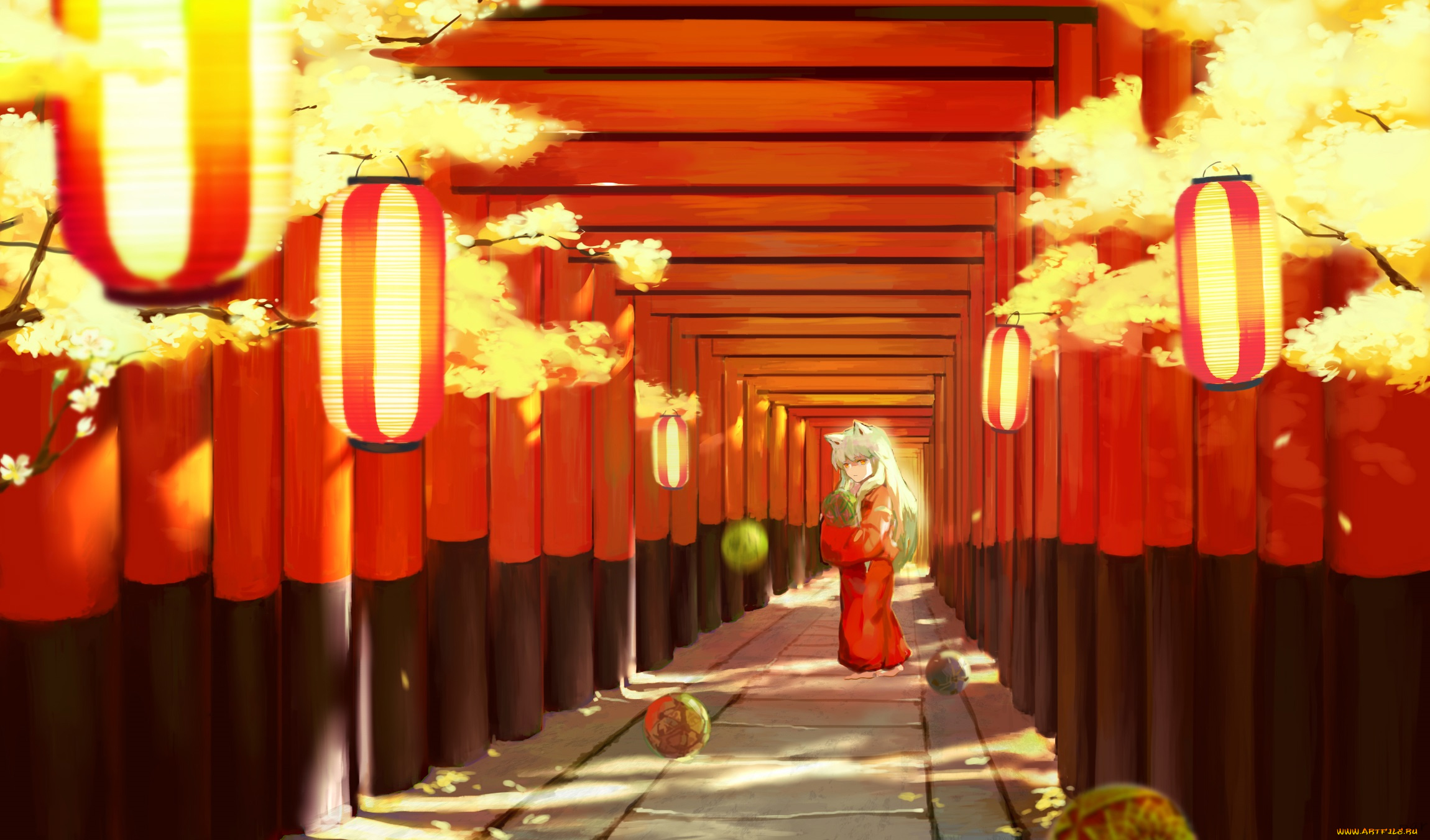 аниме, inuyasha, character, мальчик, арт, par, инуяша
