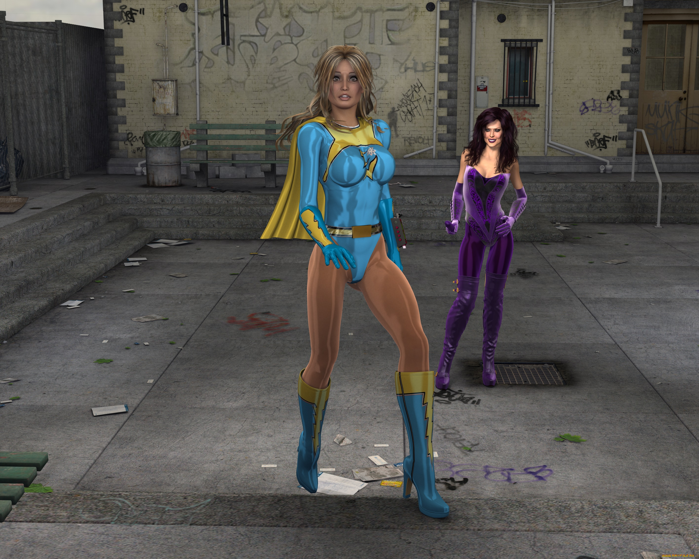 3д, графика, люди, , people, взгляд, фон, девушки