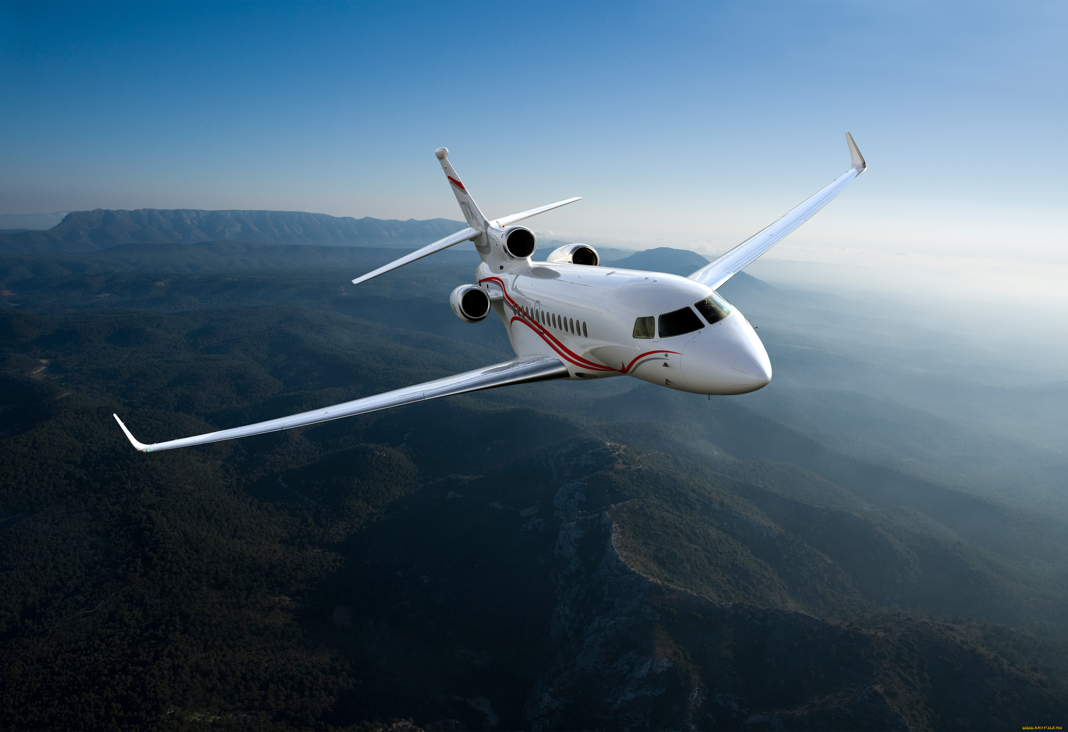 авиация, пассажирские, самолёты, falcon