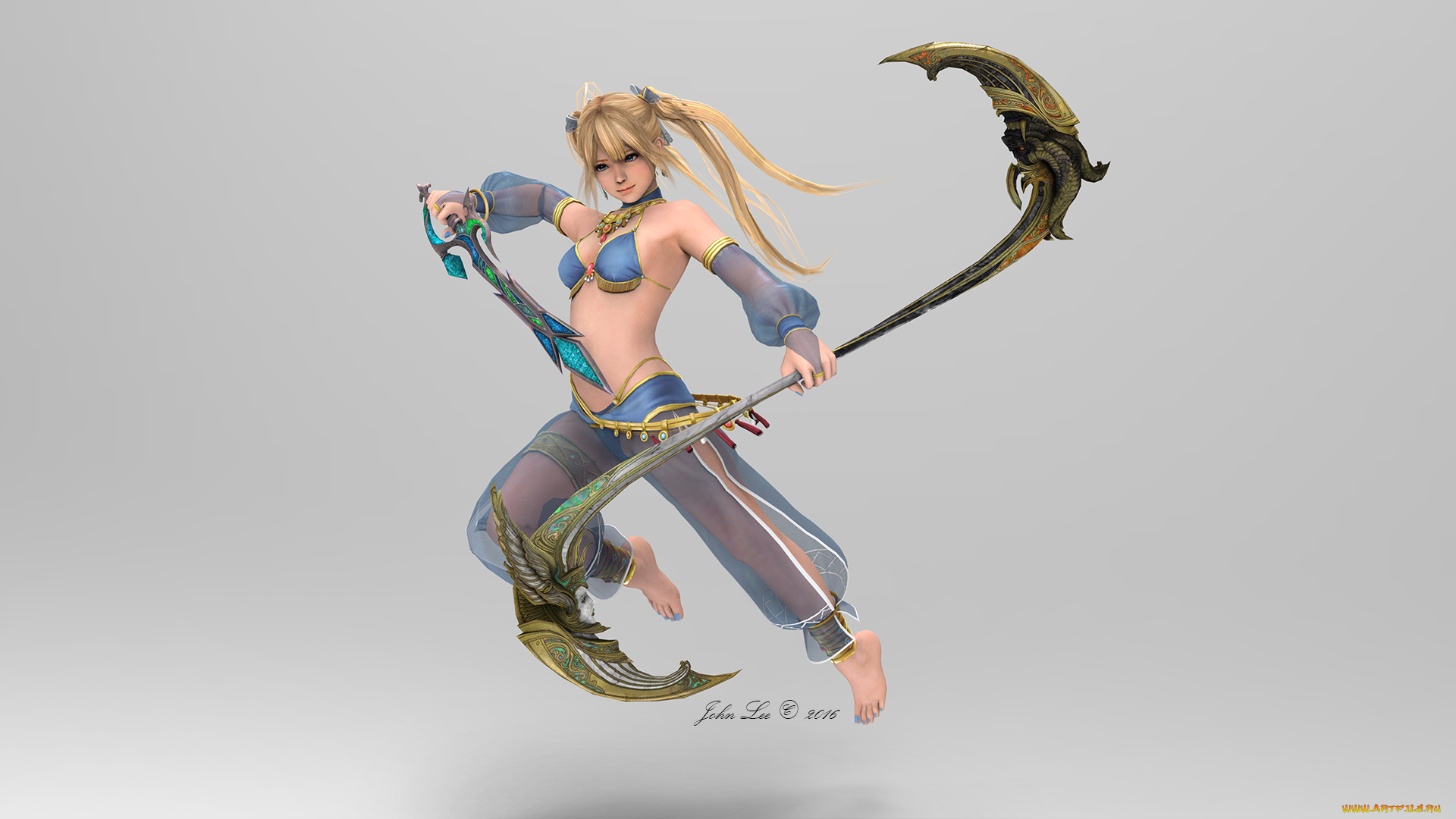 3д, графика, фантазия, , fantasy, фон, взгляд, девушка