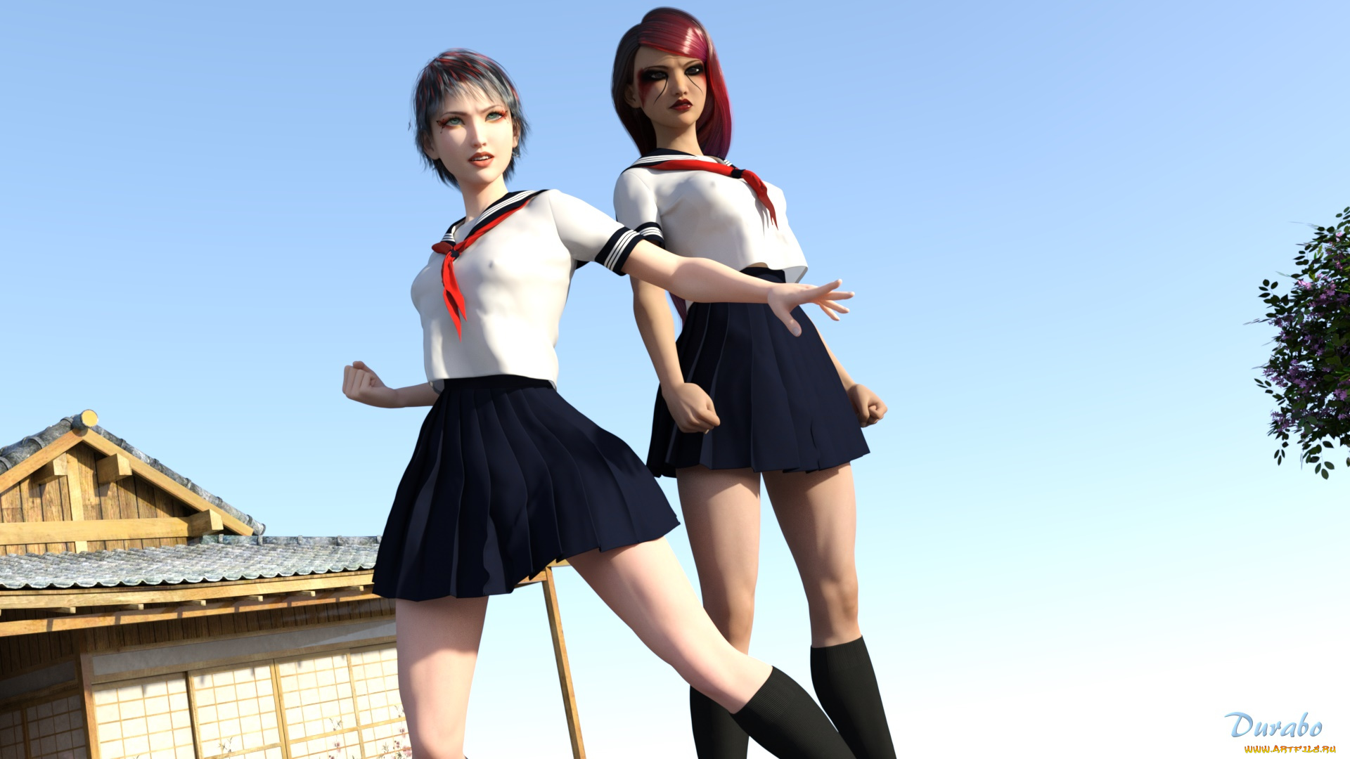 3д, графика, люди, , people, фон, взгляд, девушки