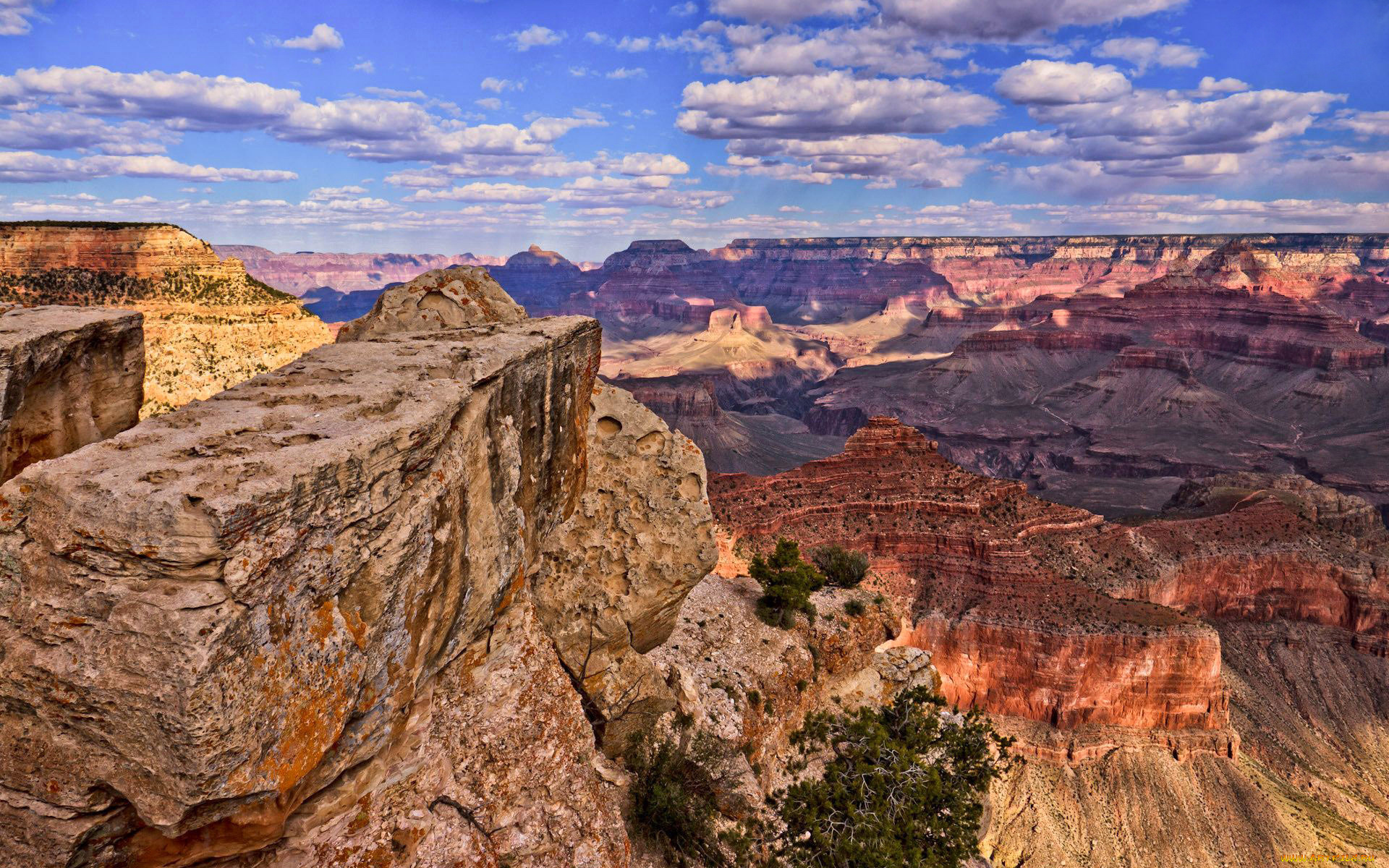 природа, горы, сша, аризона, небо, каньон, пейзаж, grand, canyon