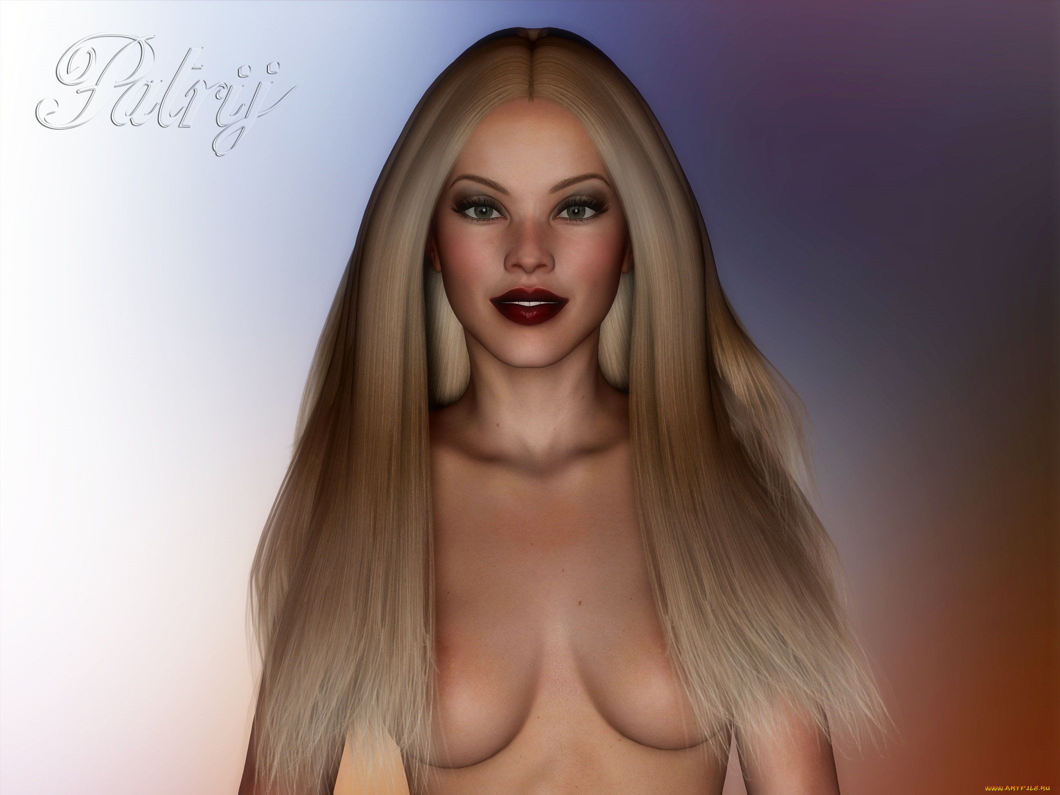 3д, графика, люди, , people, девушка, фон, взгляд