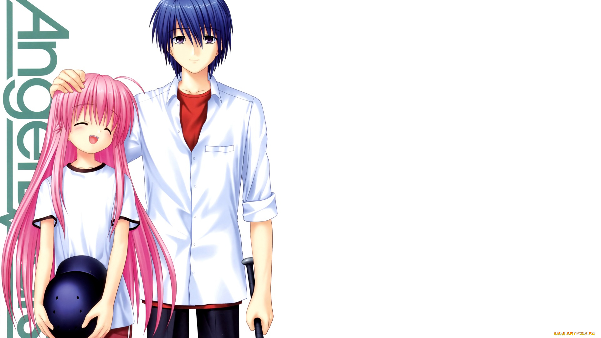 аниме, angel, beats, angel, beats