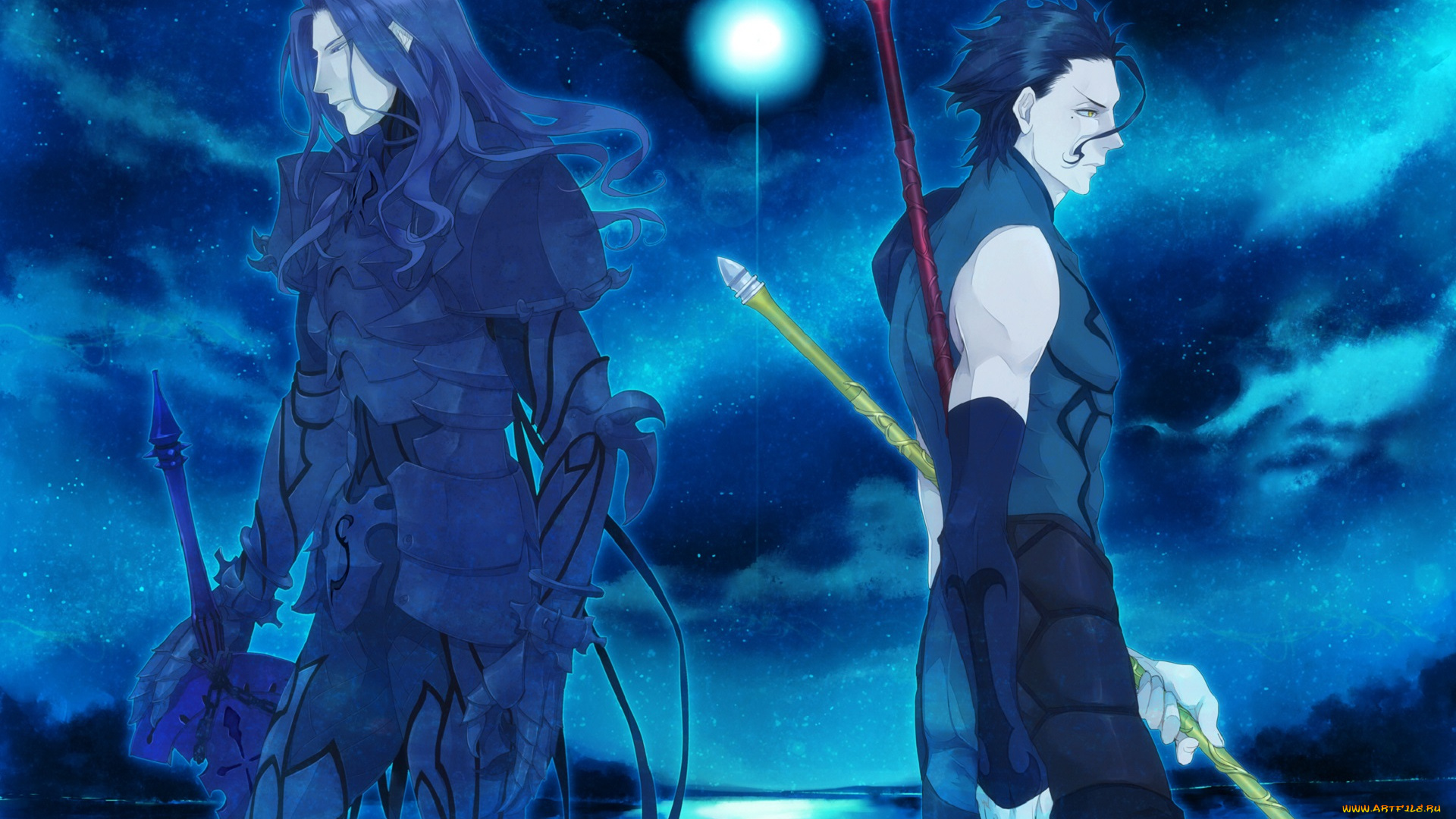 аниме, fate, zero, судьба, начало