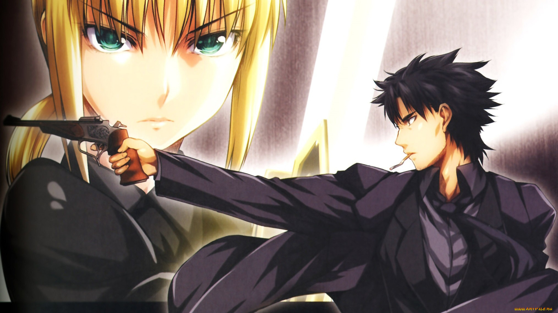 аниме, fate, zero, судьба, начало