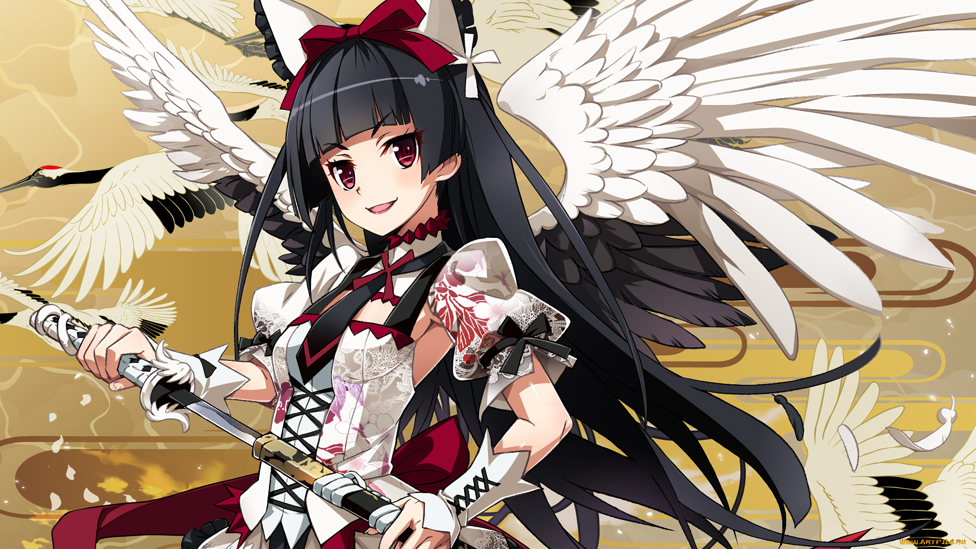 аниме, gate, девушка