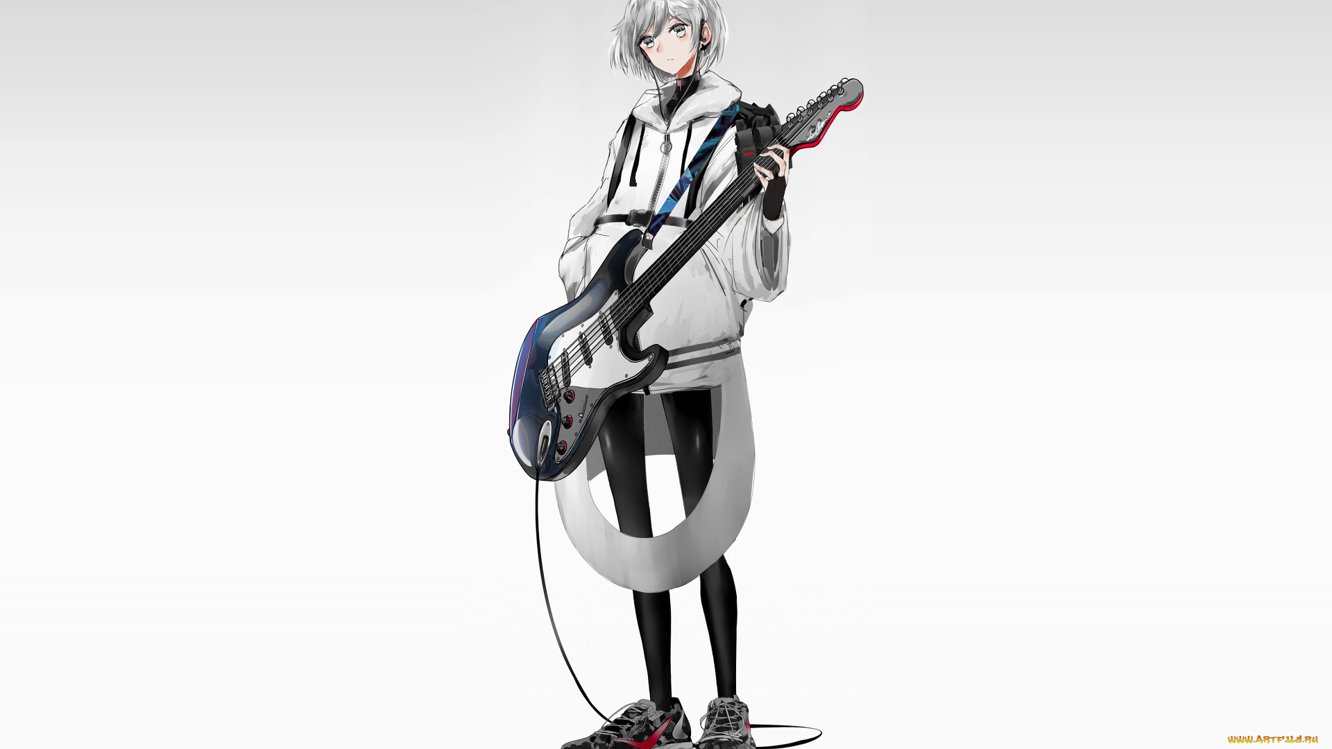 аниме, музыка, гитара