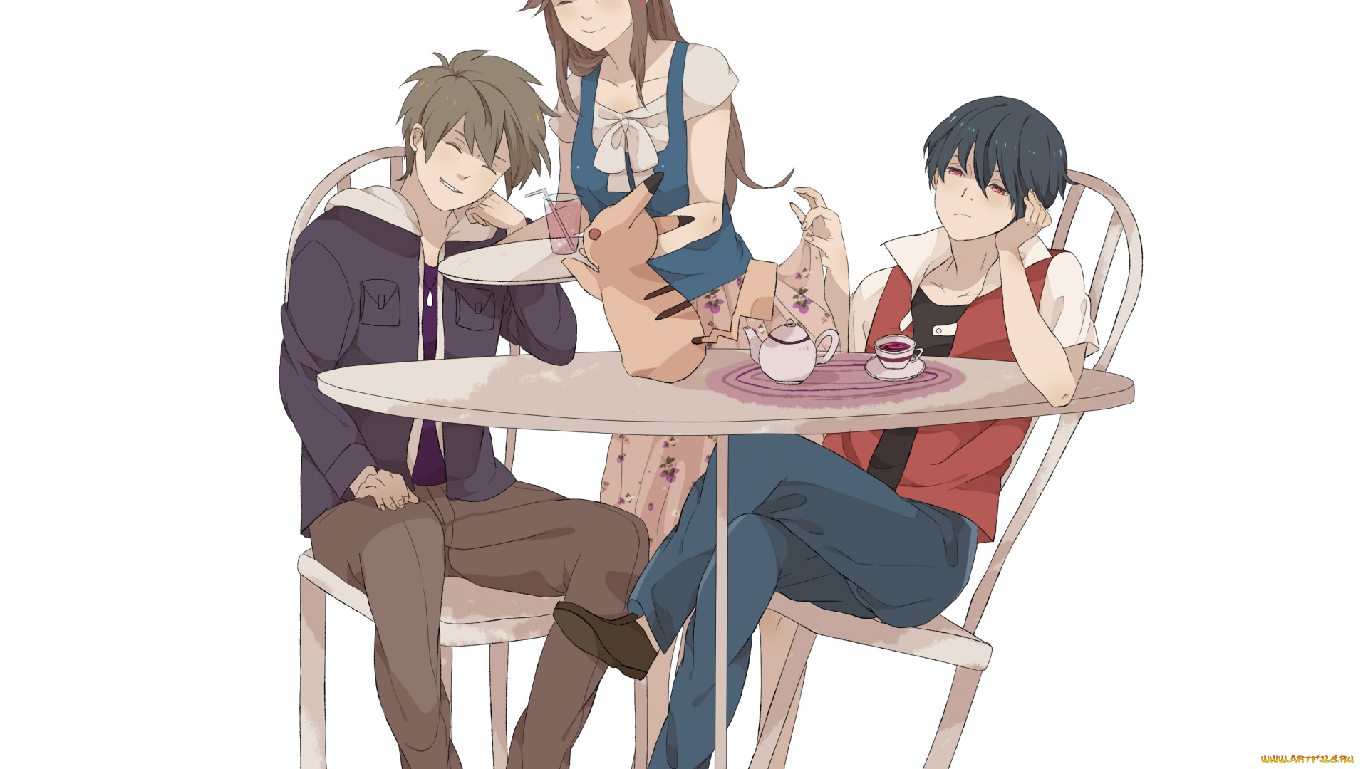 аниме, pokemon, покемон