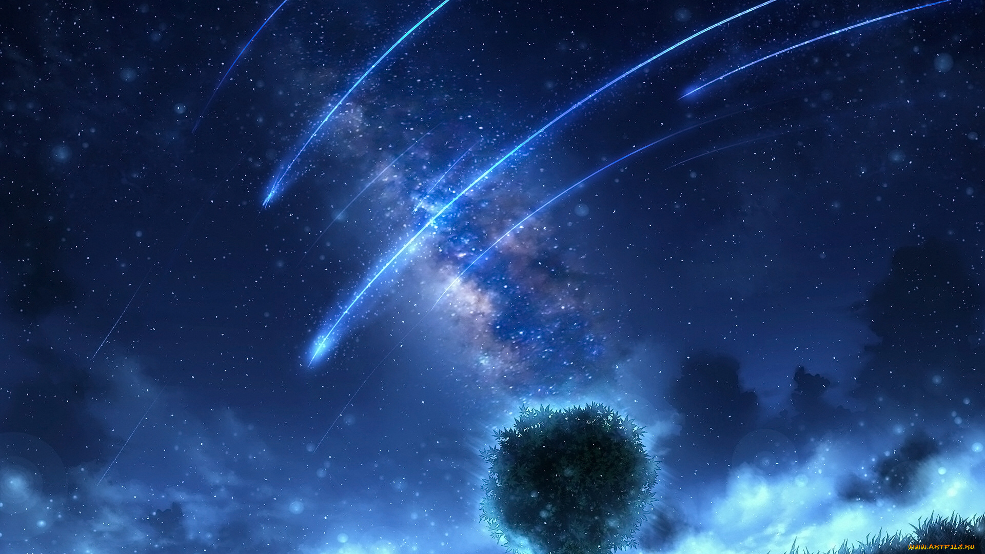 аниме, unknown, , другое, пейзаж