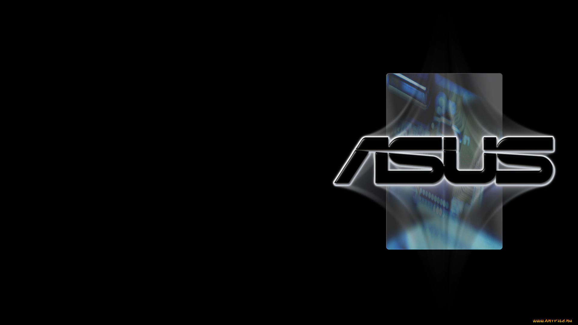 компьютеры, asus, фон, логотип