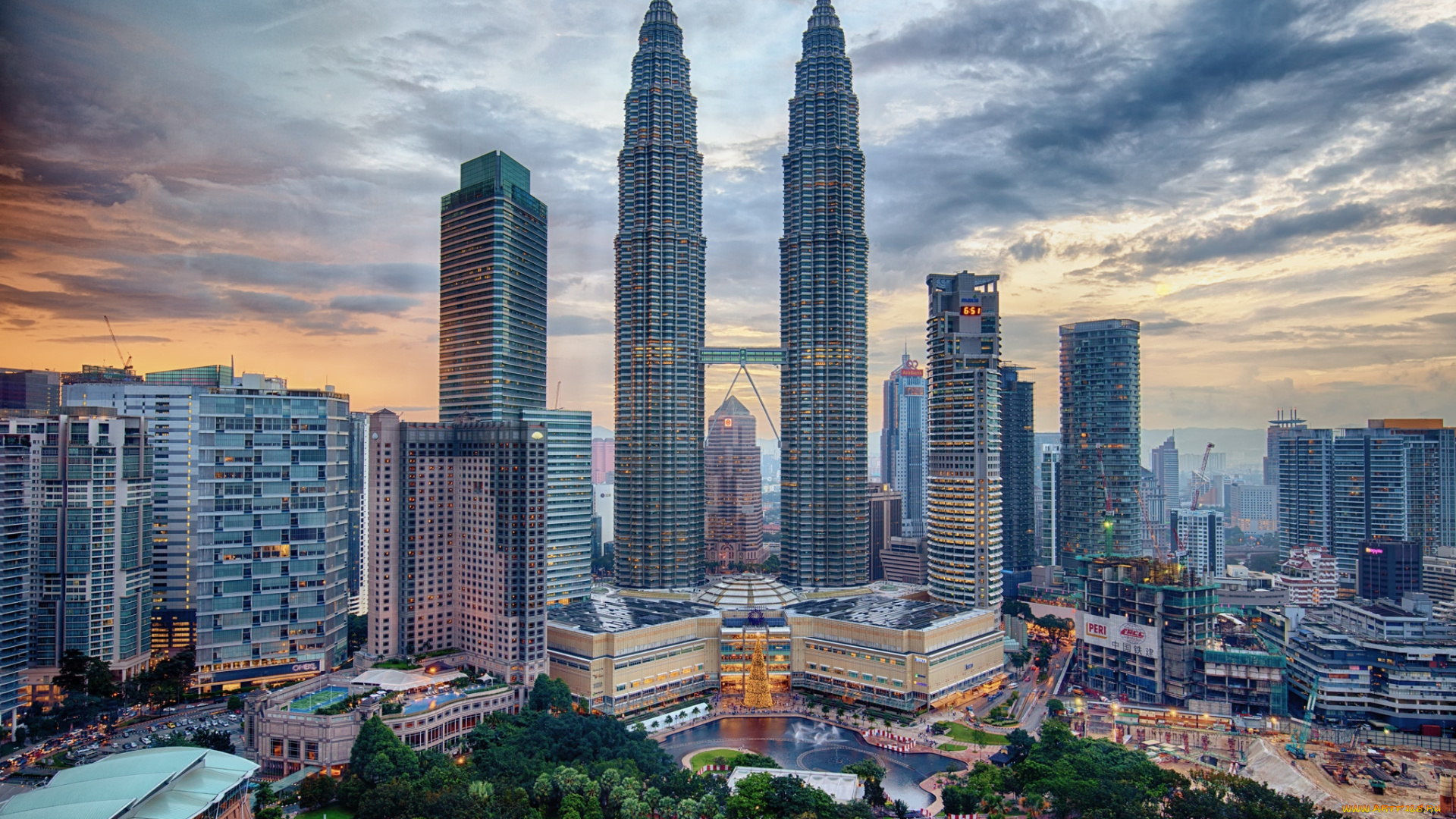 kuala, lumpur, города, куала-лумпур, , малайзия, близнецы, башни