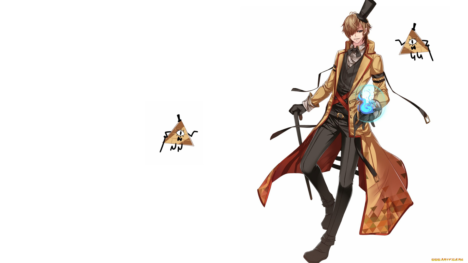 мультфильмы, gravity, falls, human, билл, шифр, gravity, falls, хуманизация, мультфильм