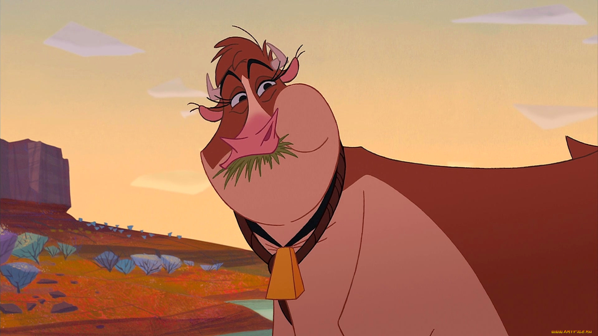 мультфильмы, home, on, the, range, корова