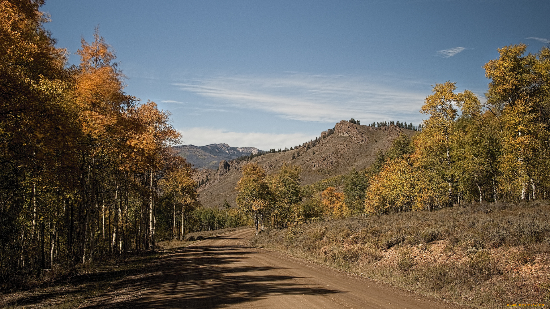 природа, дороги, простор