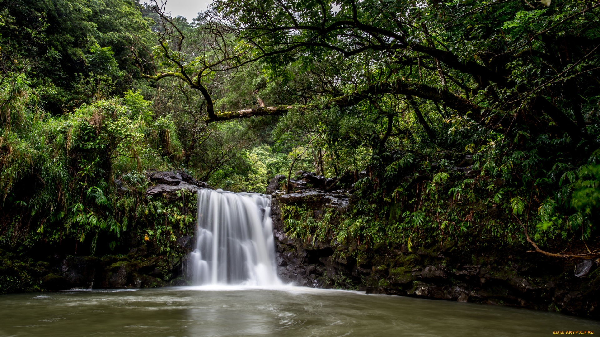природа, водопады, простор
