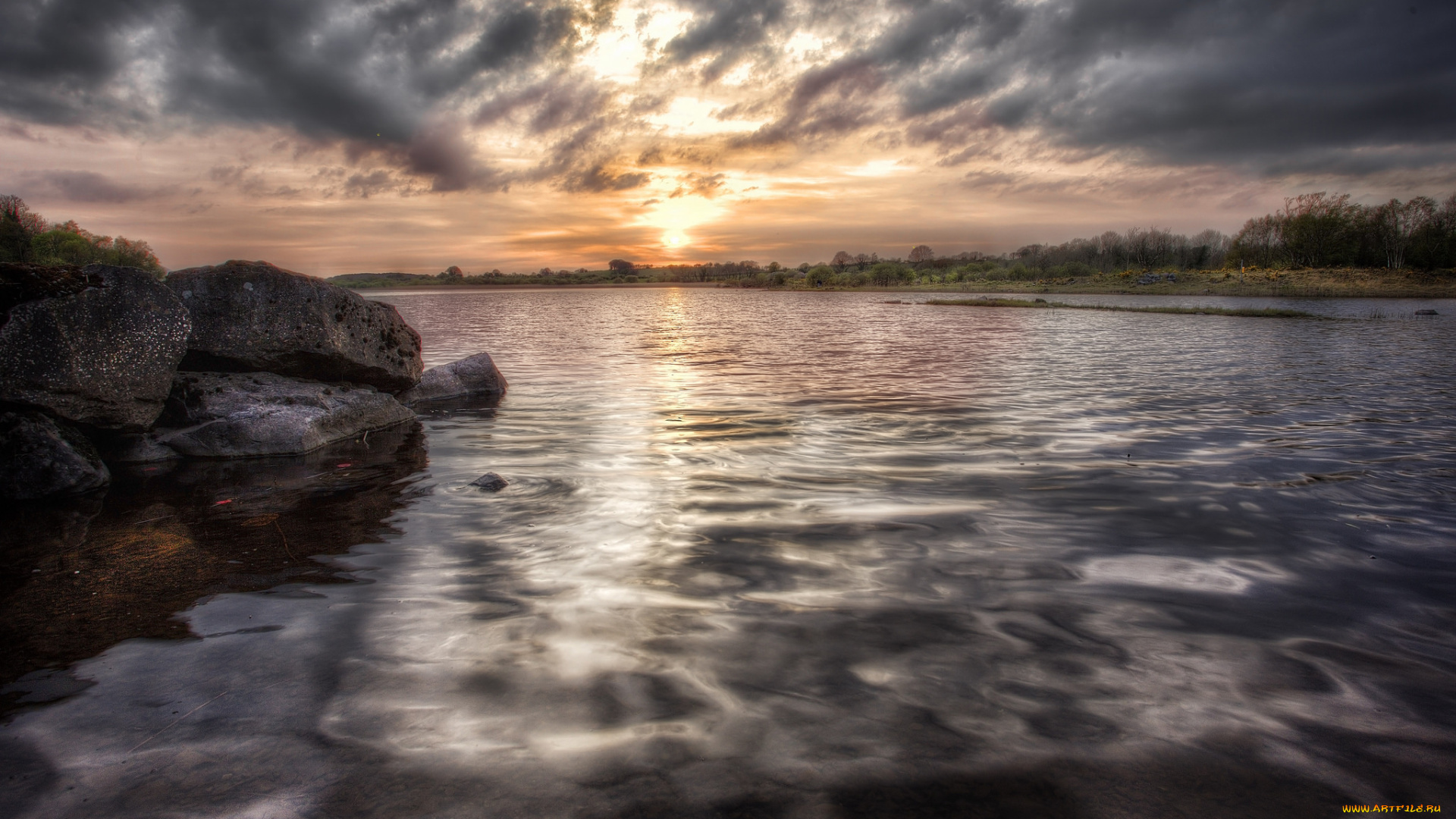 природа, восходы, закаты, простор