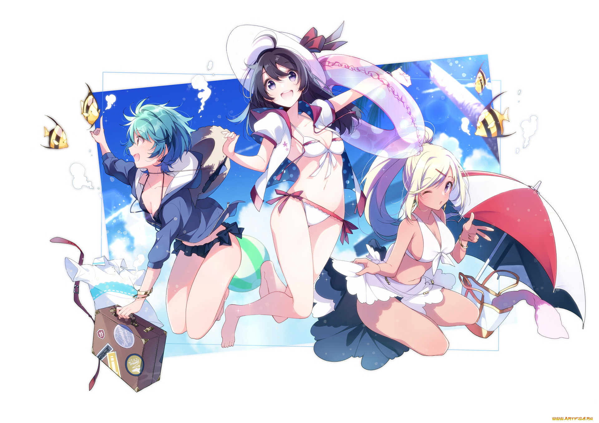 аниме, unknown, , другое, девушки