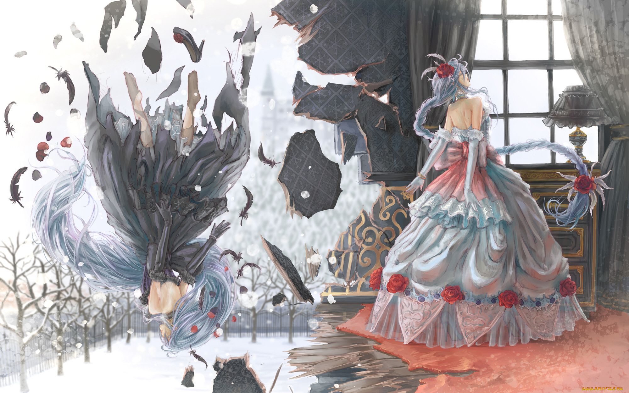 аниме, utau, девушка