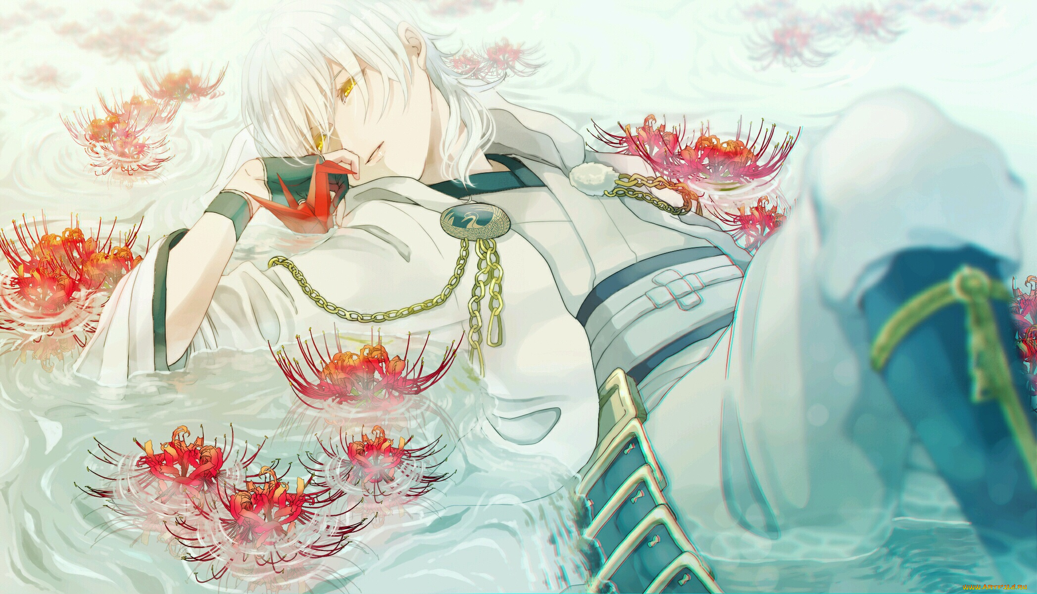 аниме, touken, ranbu, танец, мечей