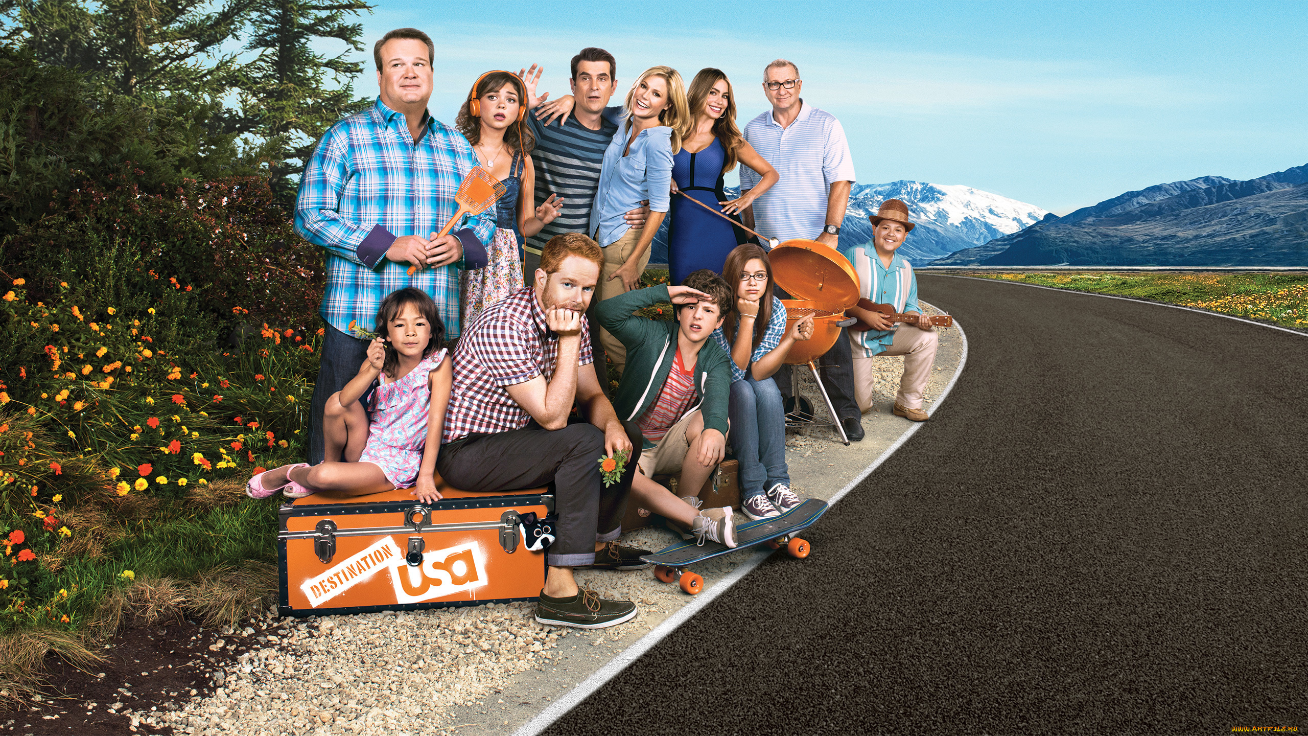 кино, фильмы, modern, family, , сериал, modern, family