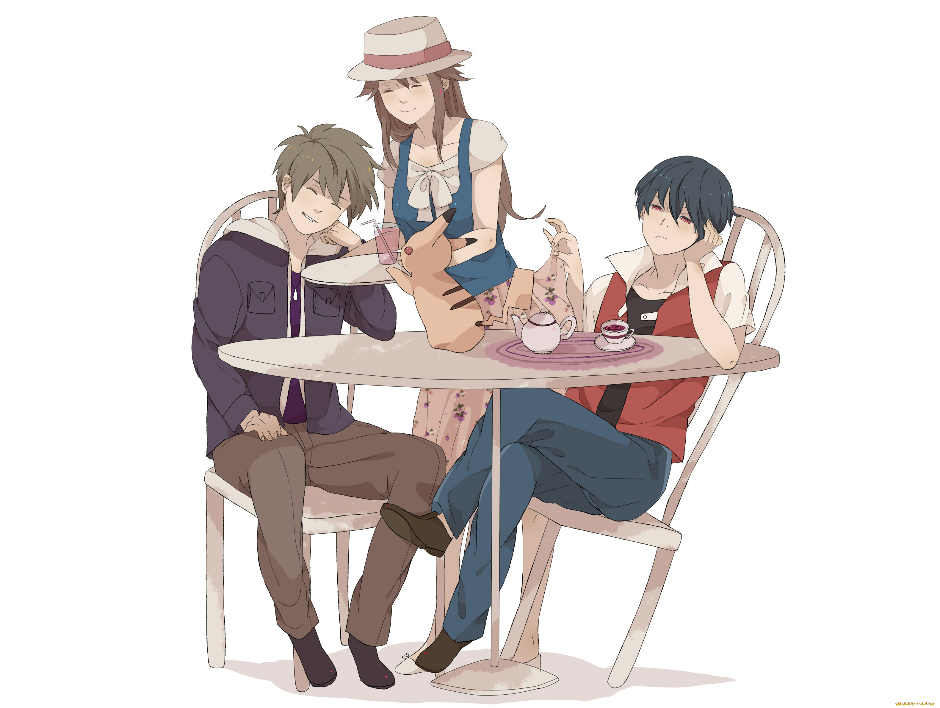 аниме, pokemon, покемон