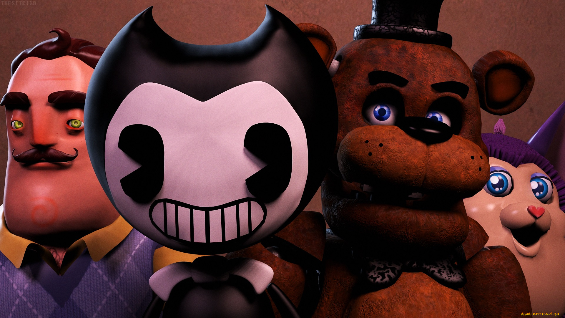 видео, игры, five, nights, at, freddy`s, five, nights, at, freddy's