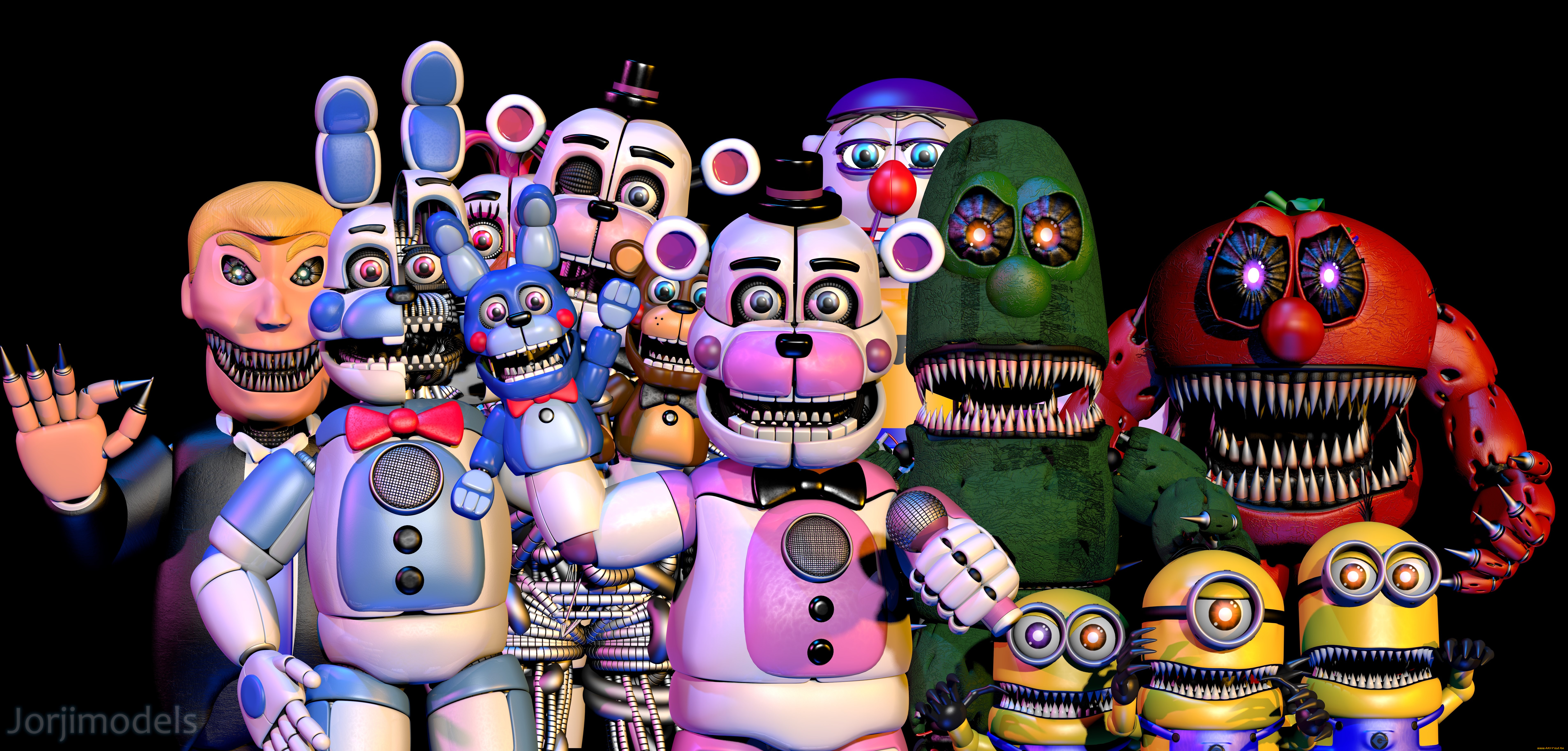 видео, игры, five, nights, at, freddy`s, five, nights, at, freddy's