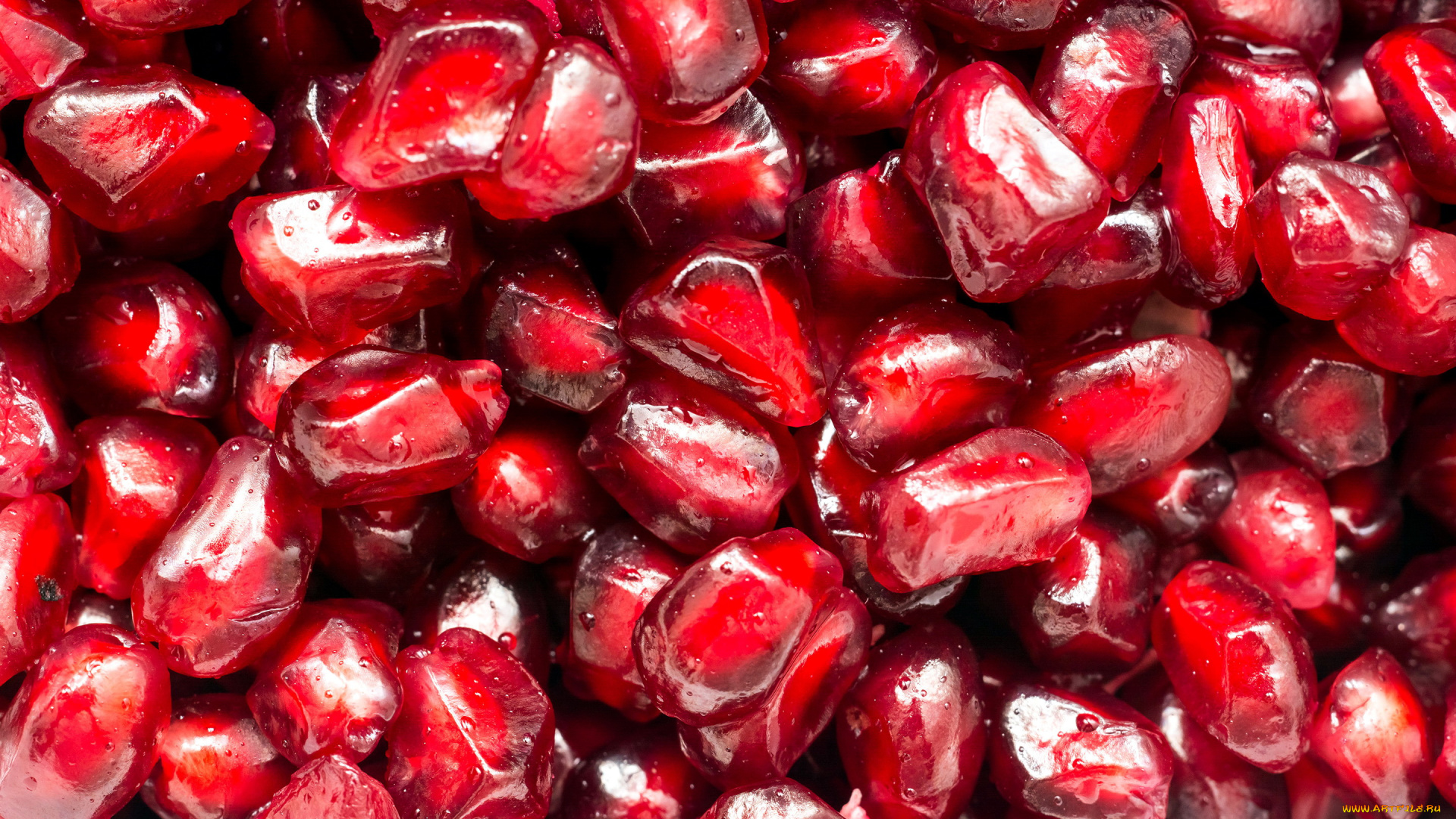 еда, гранат, зерна