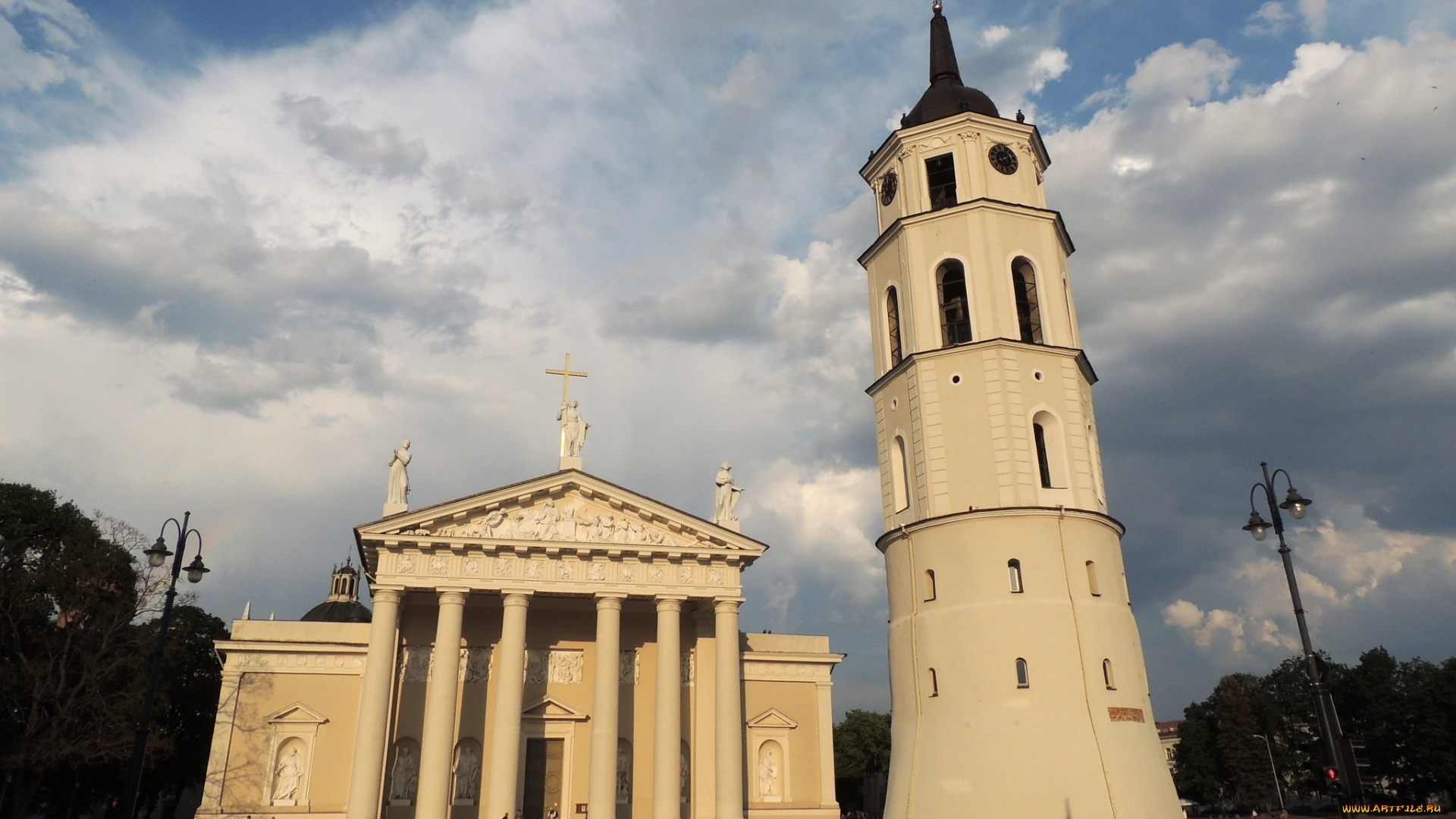 города, вильнюс, , литва, собор