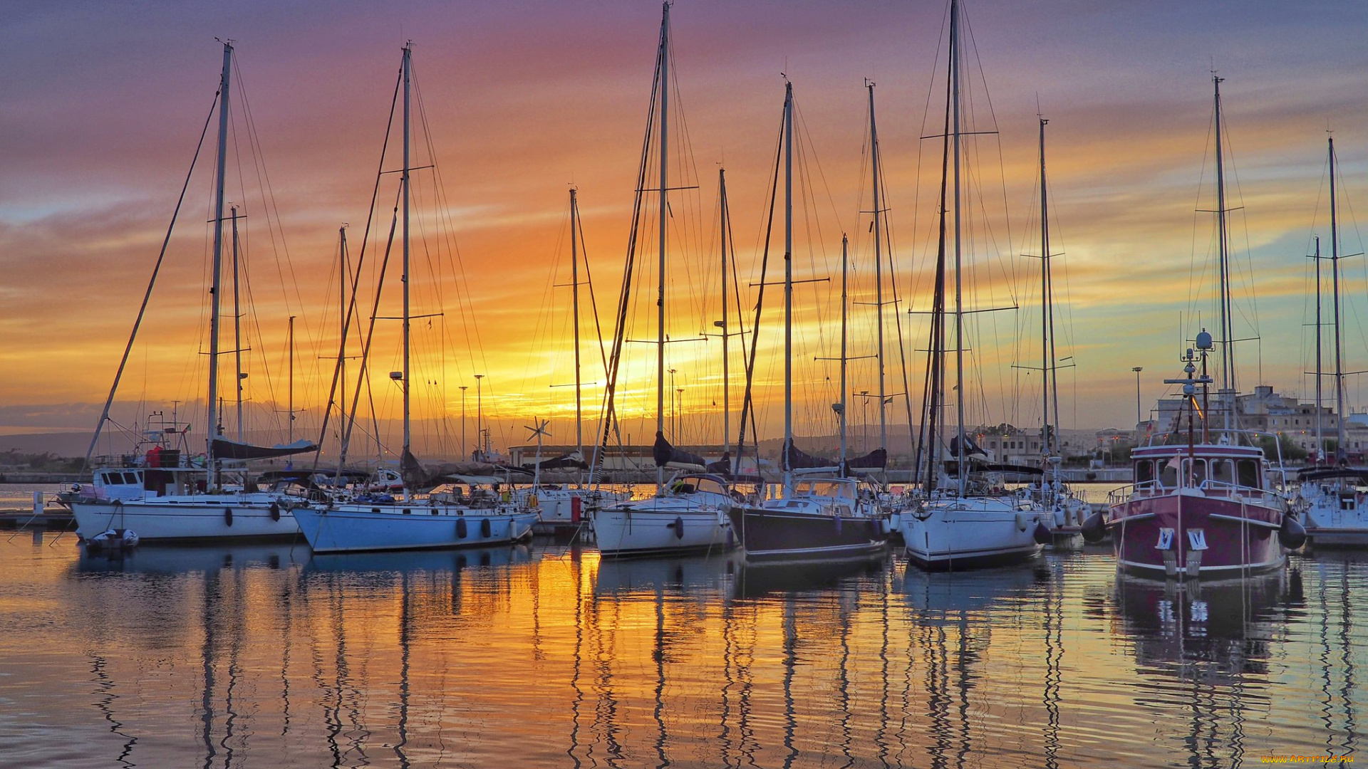 корабли, яхты, простор