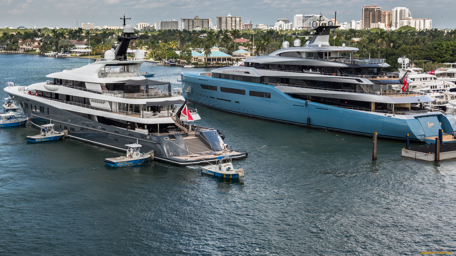 корабли, яхты, суперяхта