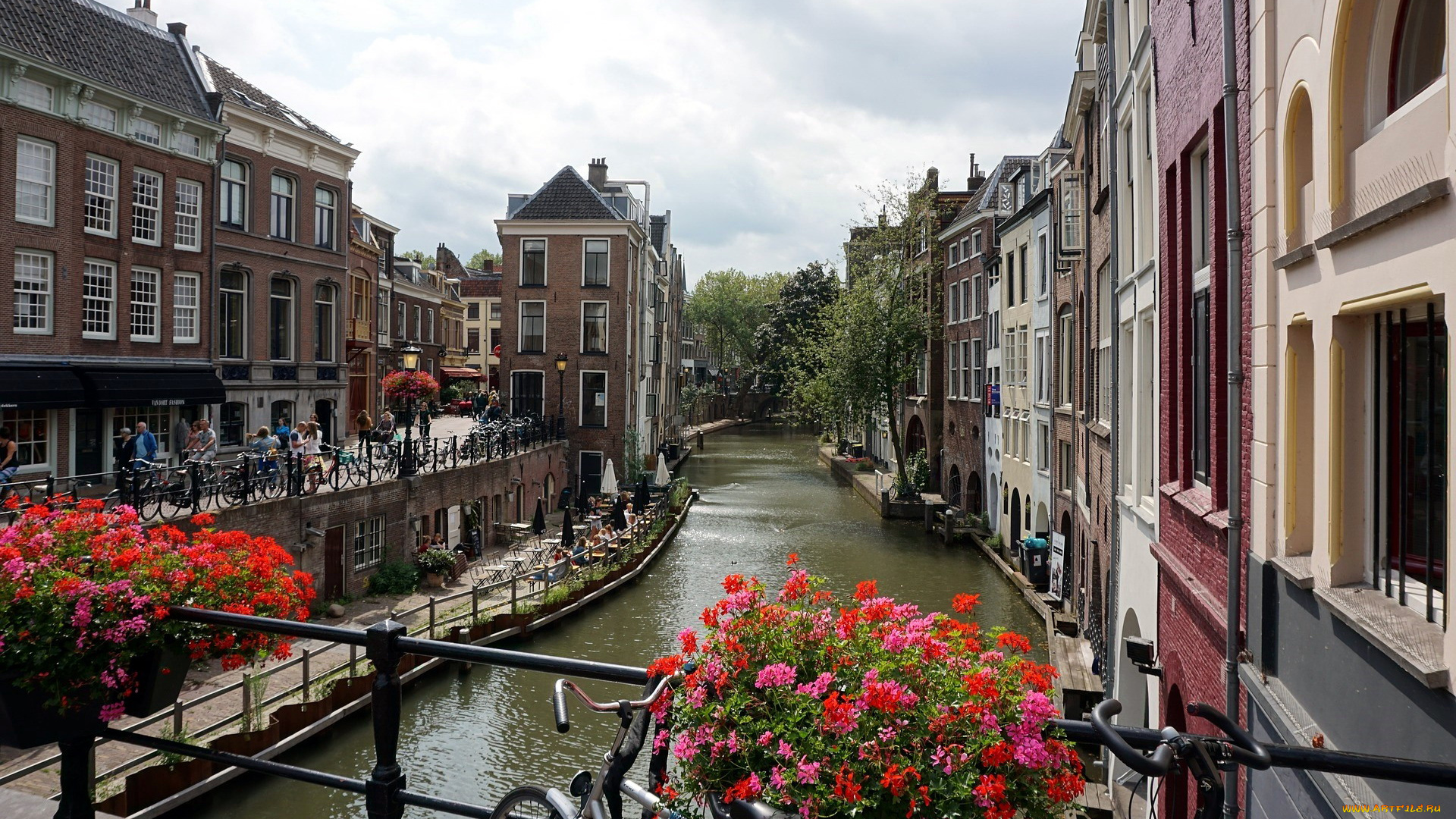 utrecht, netherlands, города, -, улицы, , площади, , набережные