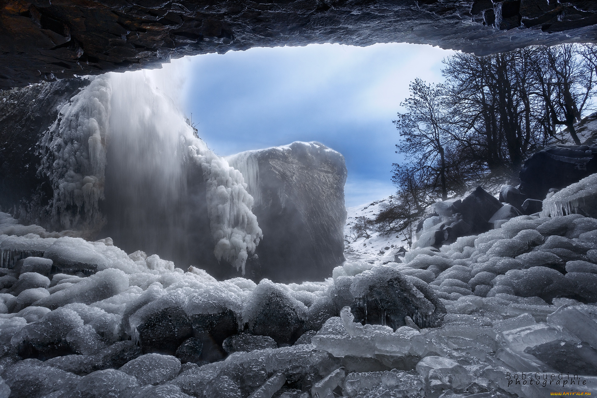 природа, зима, простор