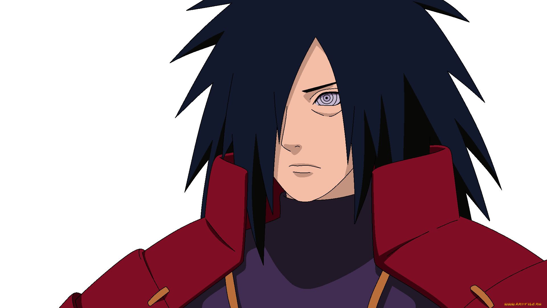 аниме, naruto, учиха, мадара, доспехи