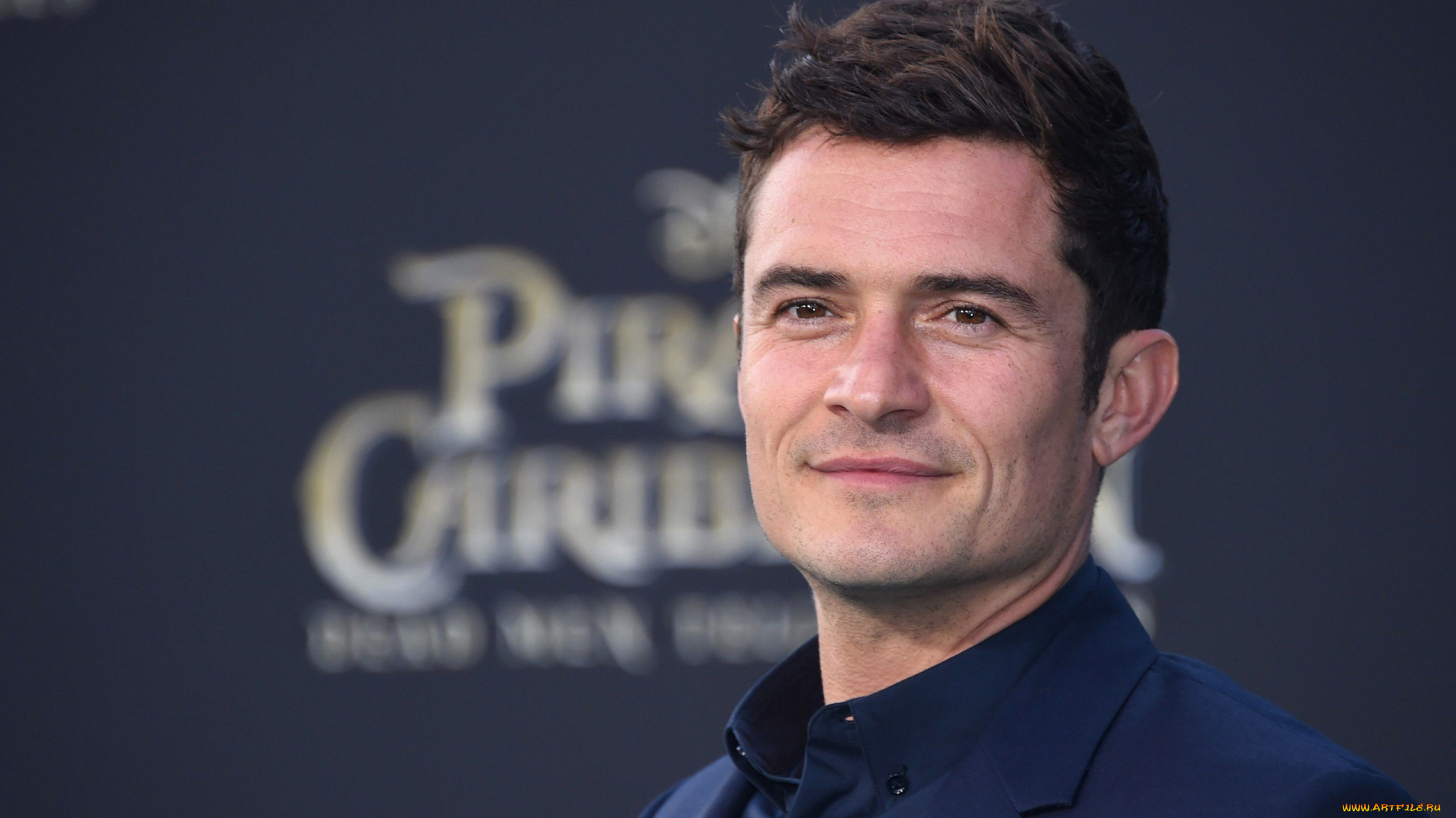 мужчины, orlando, bloom, улыбка