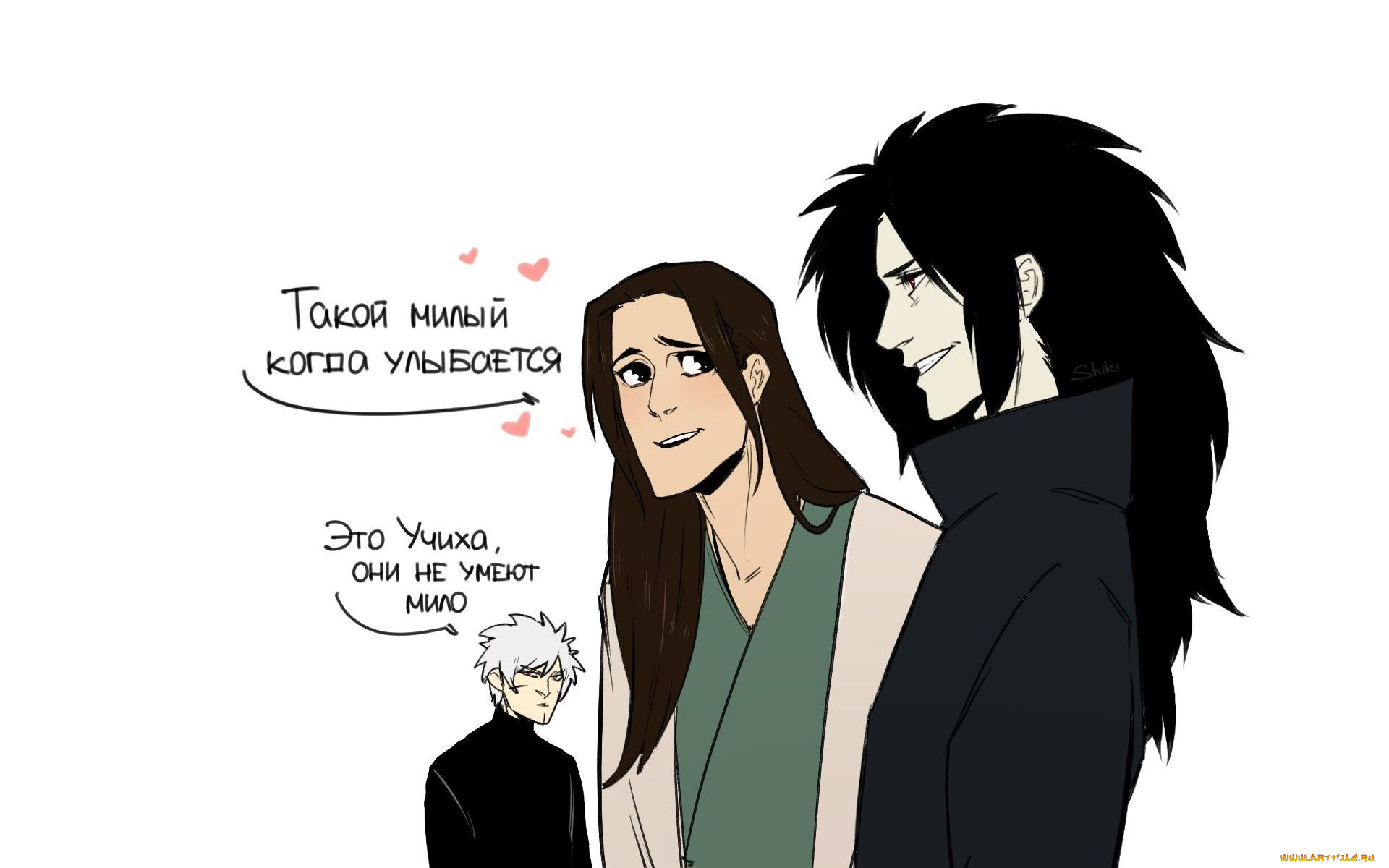 аниме, naruto, сенджу, тобирама, хаширама, учиха, мадара