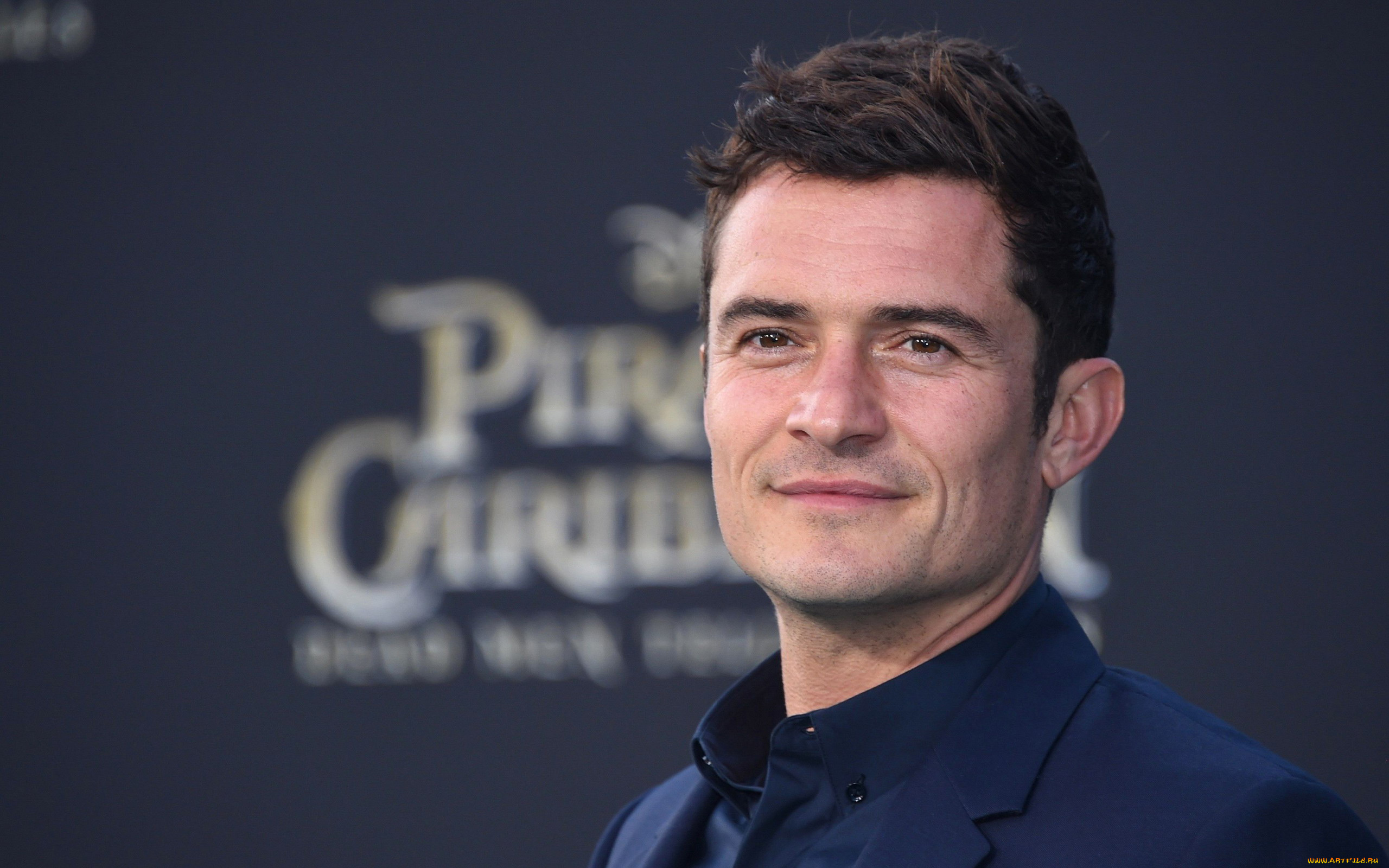 мужчины, orlando, bloom, улыбка