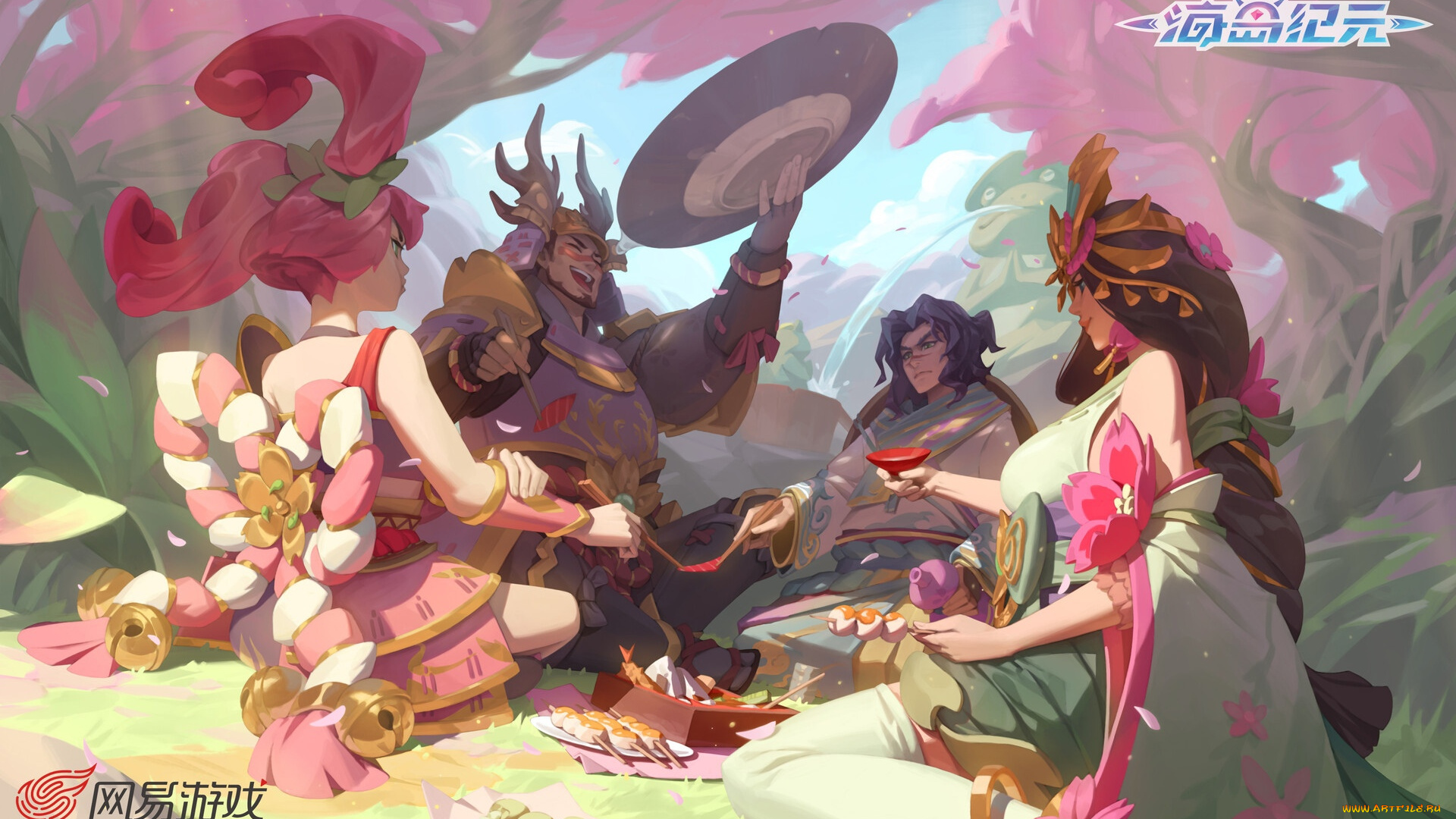 видео, игры, ---другое, компания, пикник