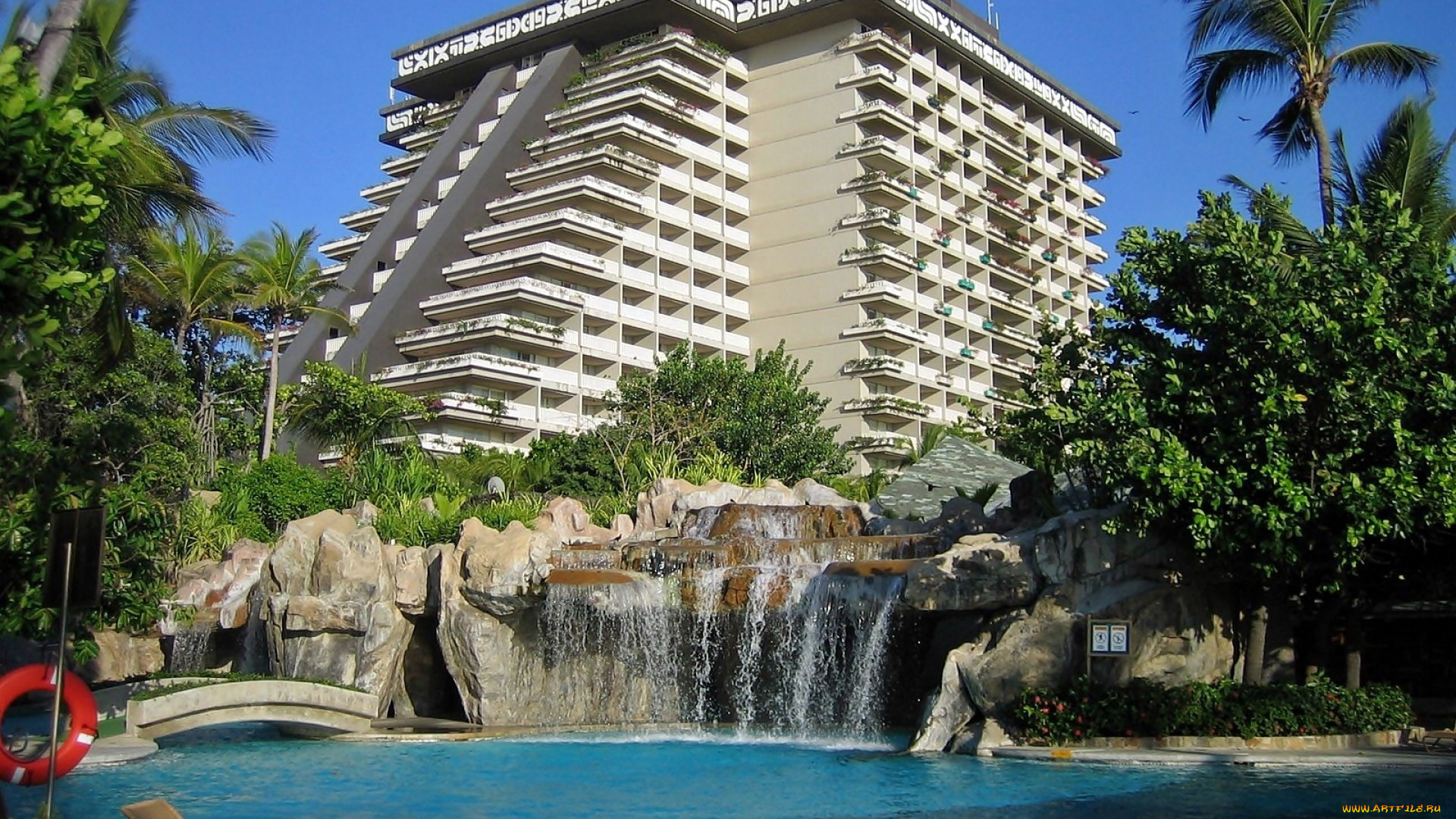 acapulco, mexico, города, -, здания, , дома