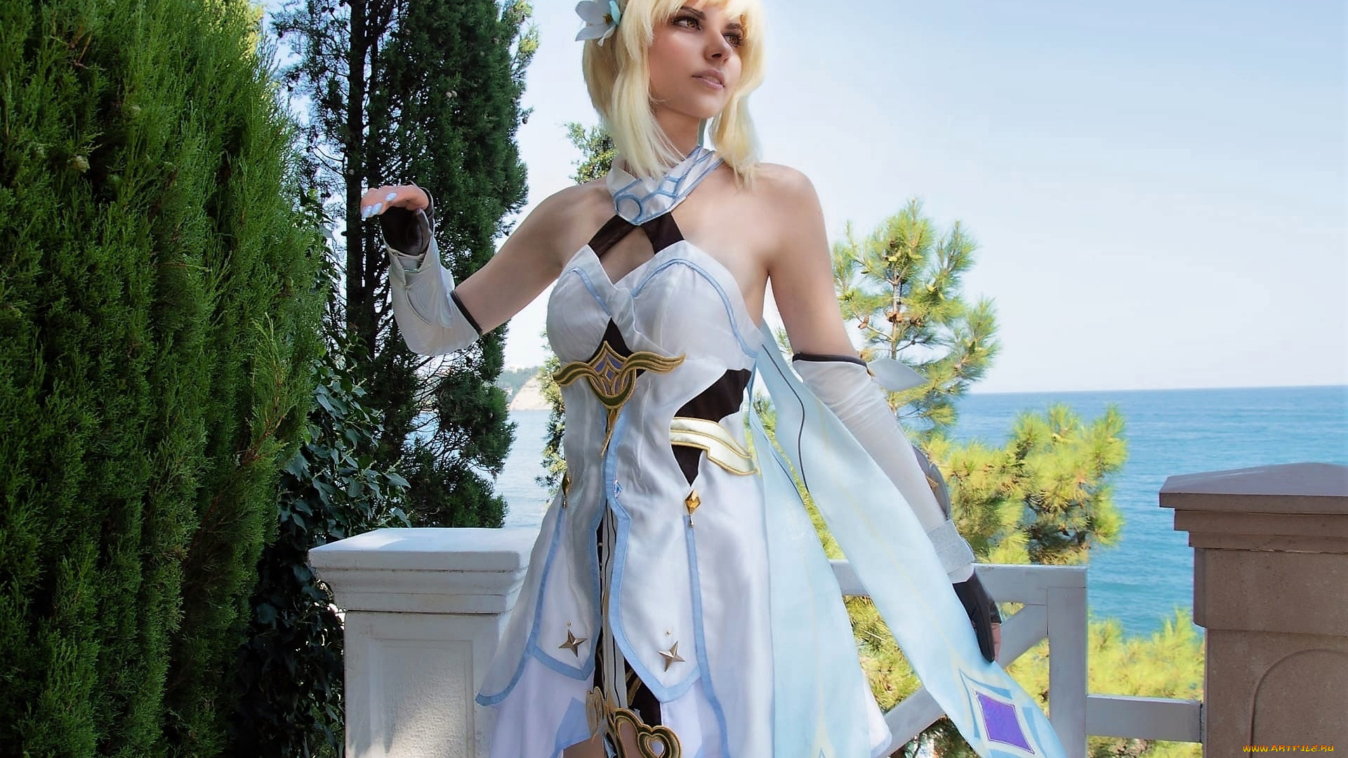 девушки, симонет, секунова, образ, наряд, деревья