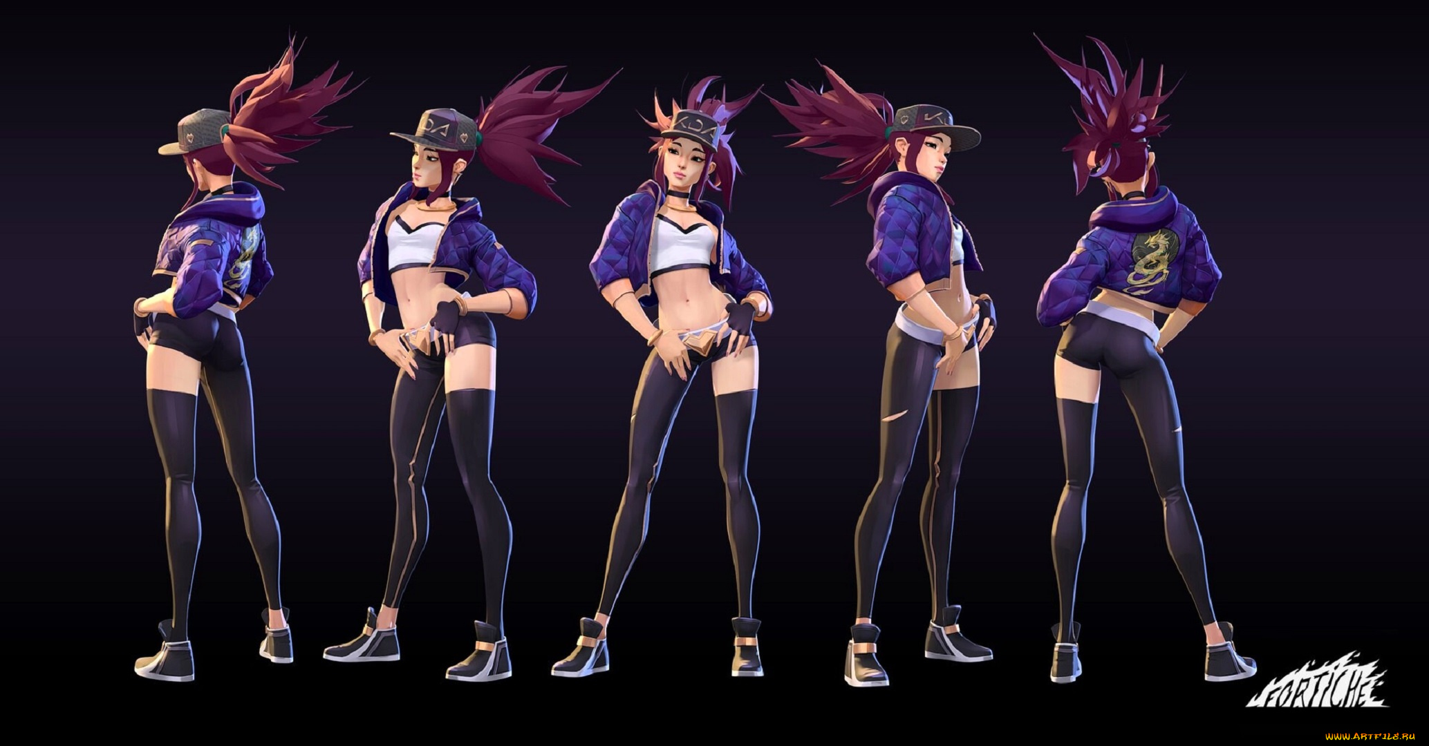 видео, игры, league, of, legends, акали, ракурсы