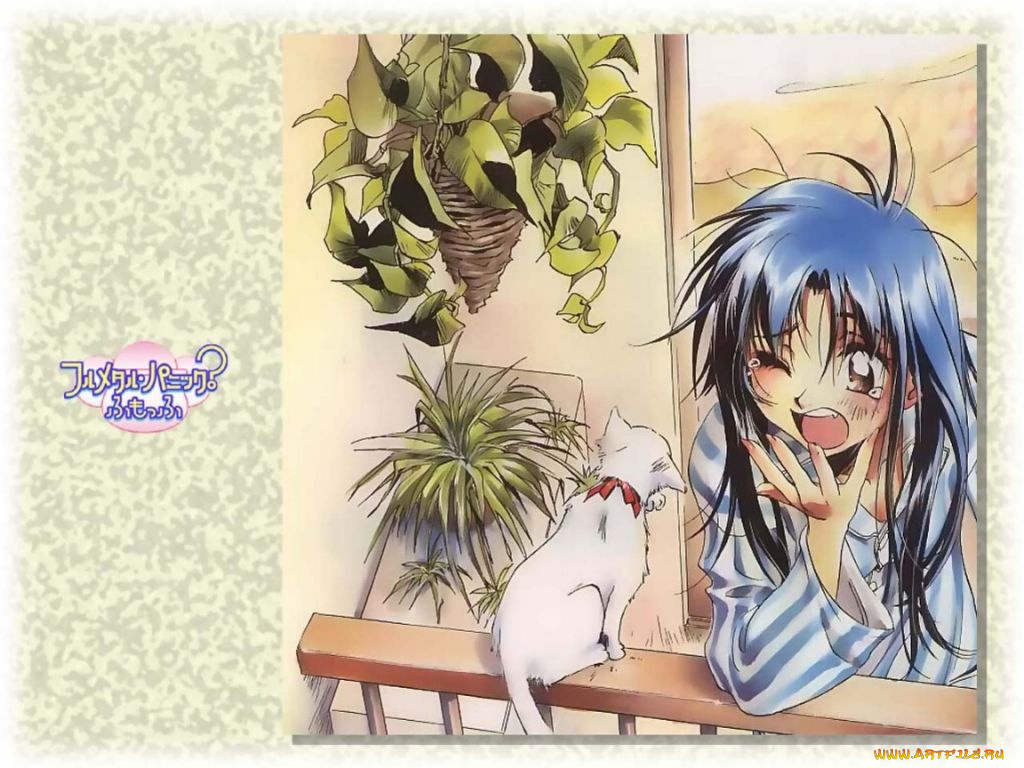 аниме, full, metal, panic