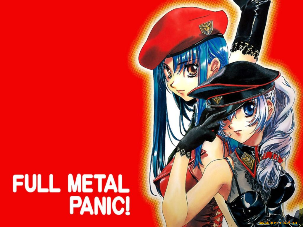 аниме, full, metal, panic