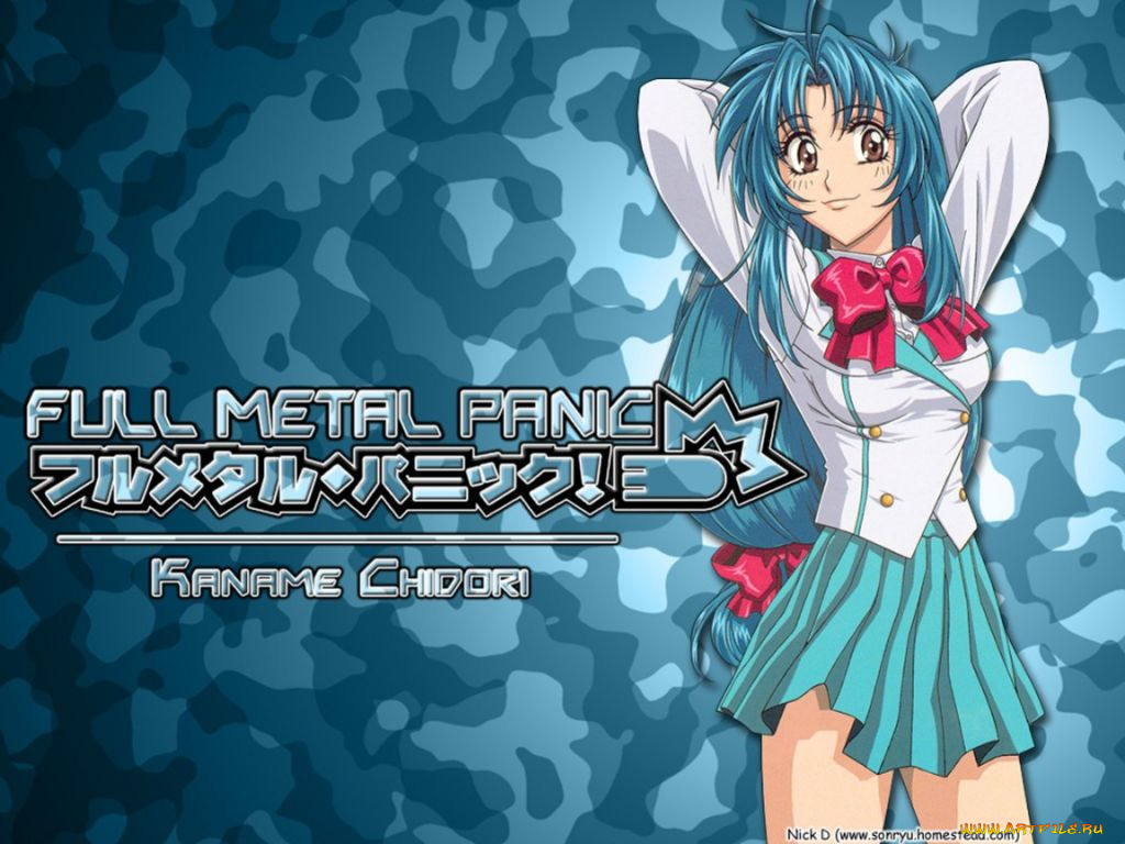 аниме, full, metal, panic