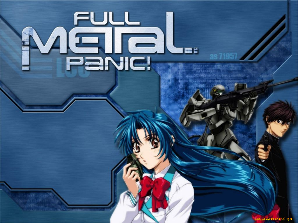 аниме, full, metal, panic
