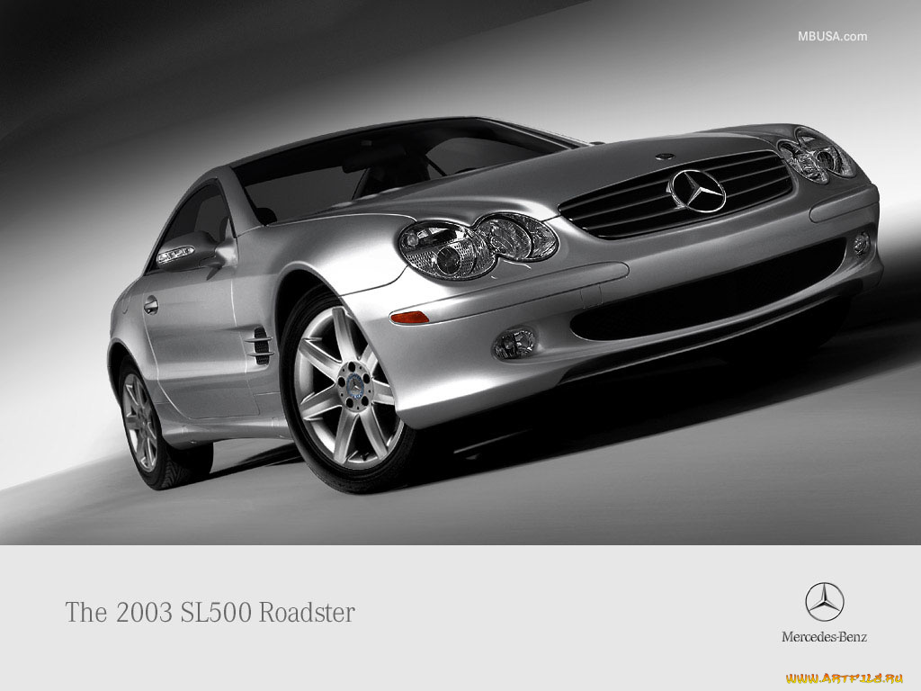 sl, 500, автомобили, mercedes, benz